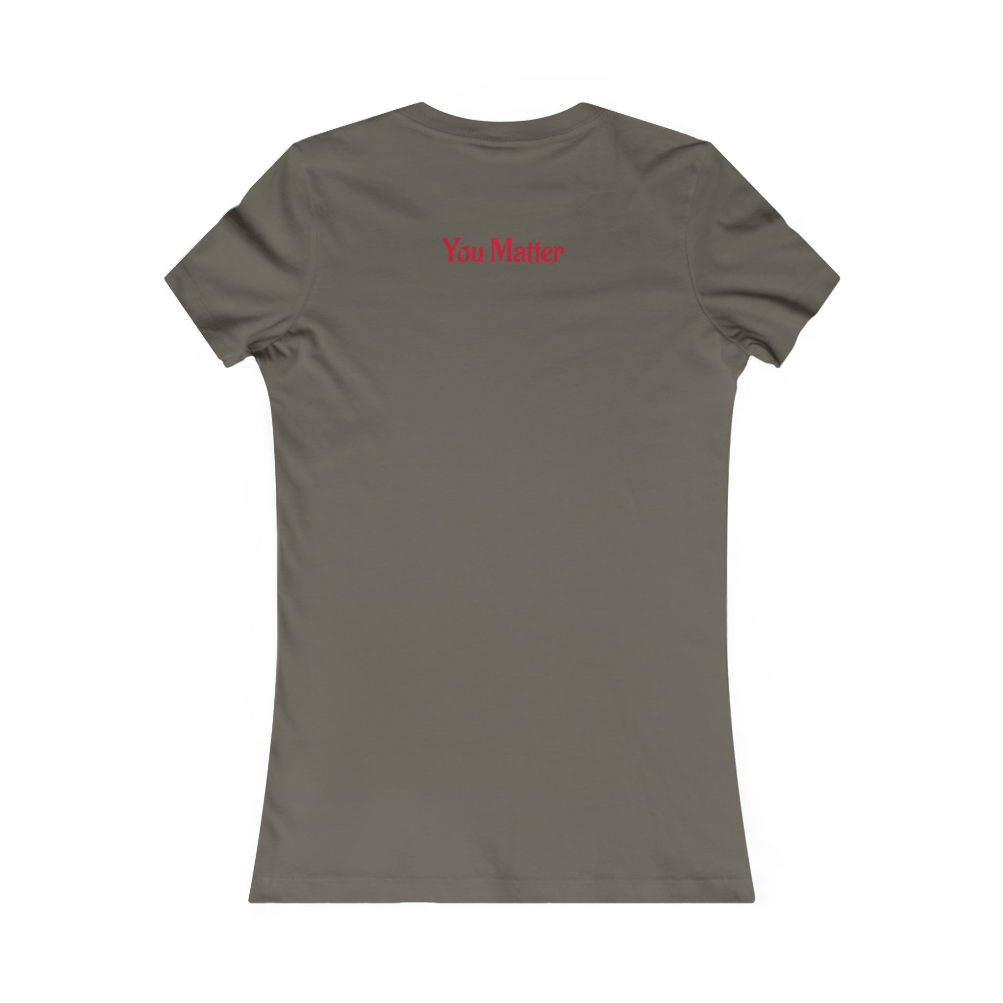 Women's Tee — Rogueheart Chest + "You Matter" Back Graphic - Image 4