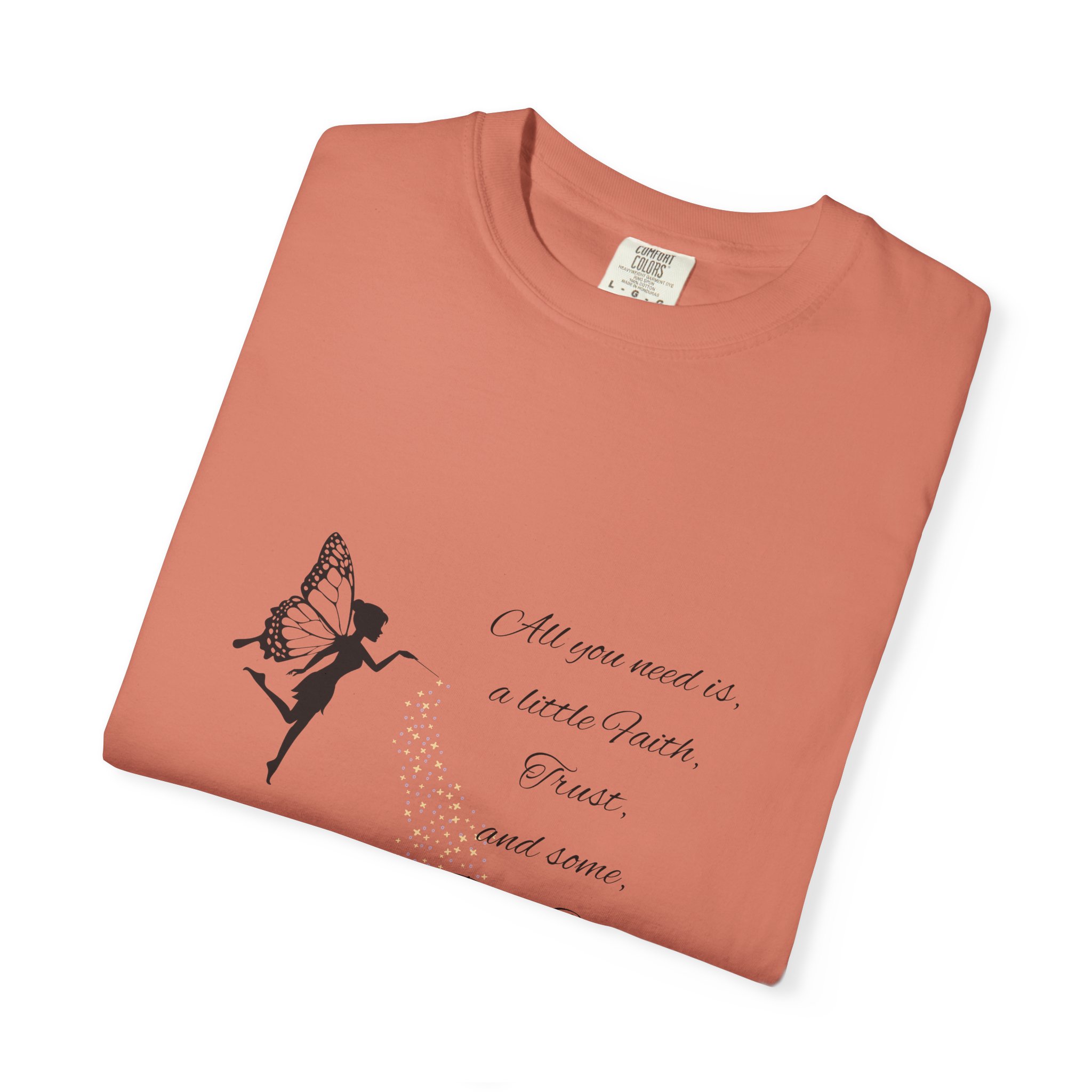 'All you need is some Faith, Trust, and Pixie Dust' Vintage-Inspired Tee - Image 12