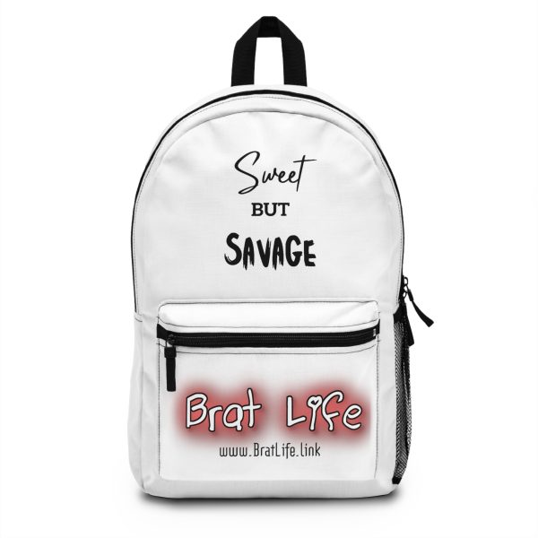 Sweet but Savage Brat Life Backpack