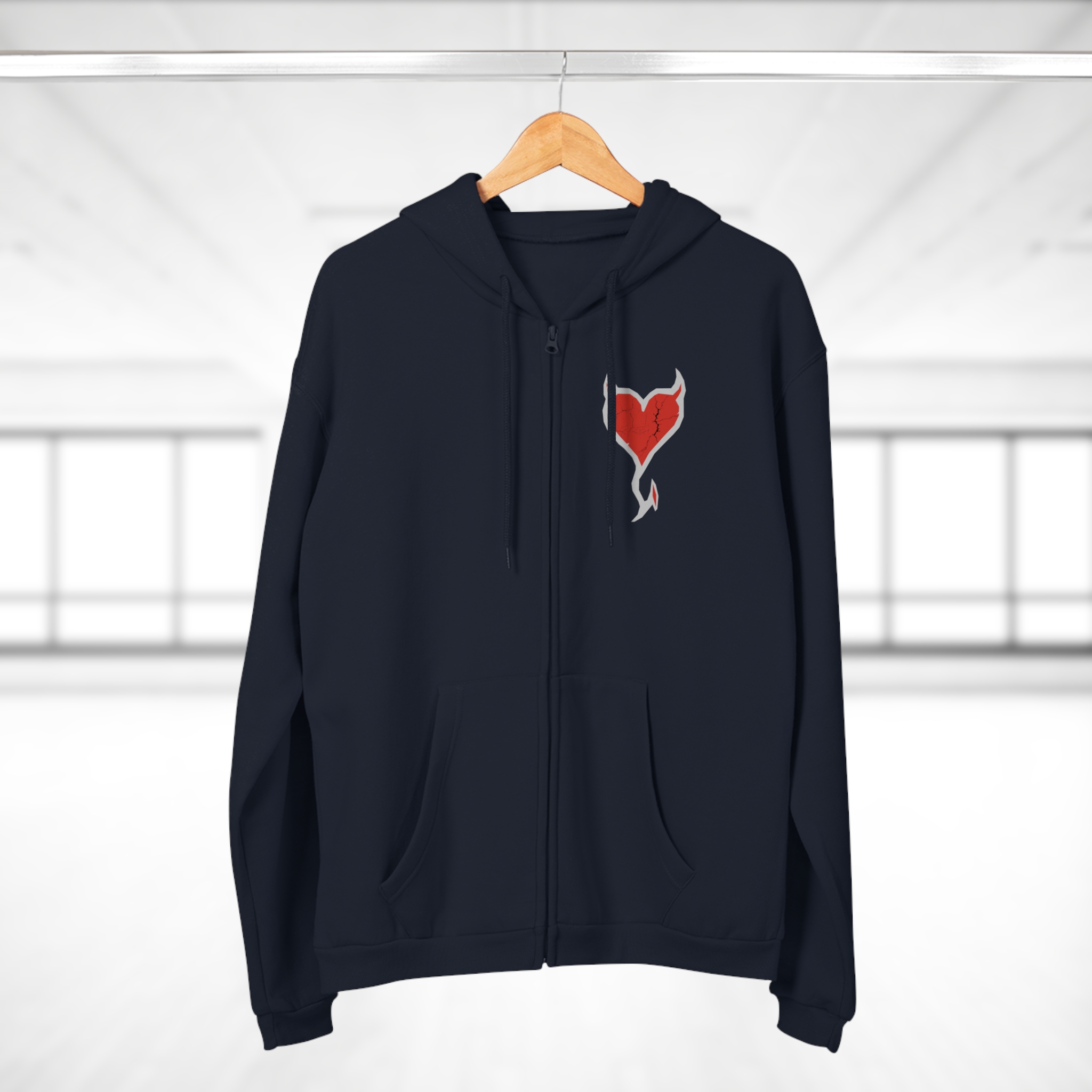 Zip Hoodie — Rogueheart Bratlife Devil Tail Design with "You Matter" Back - Image 5