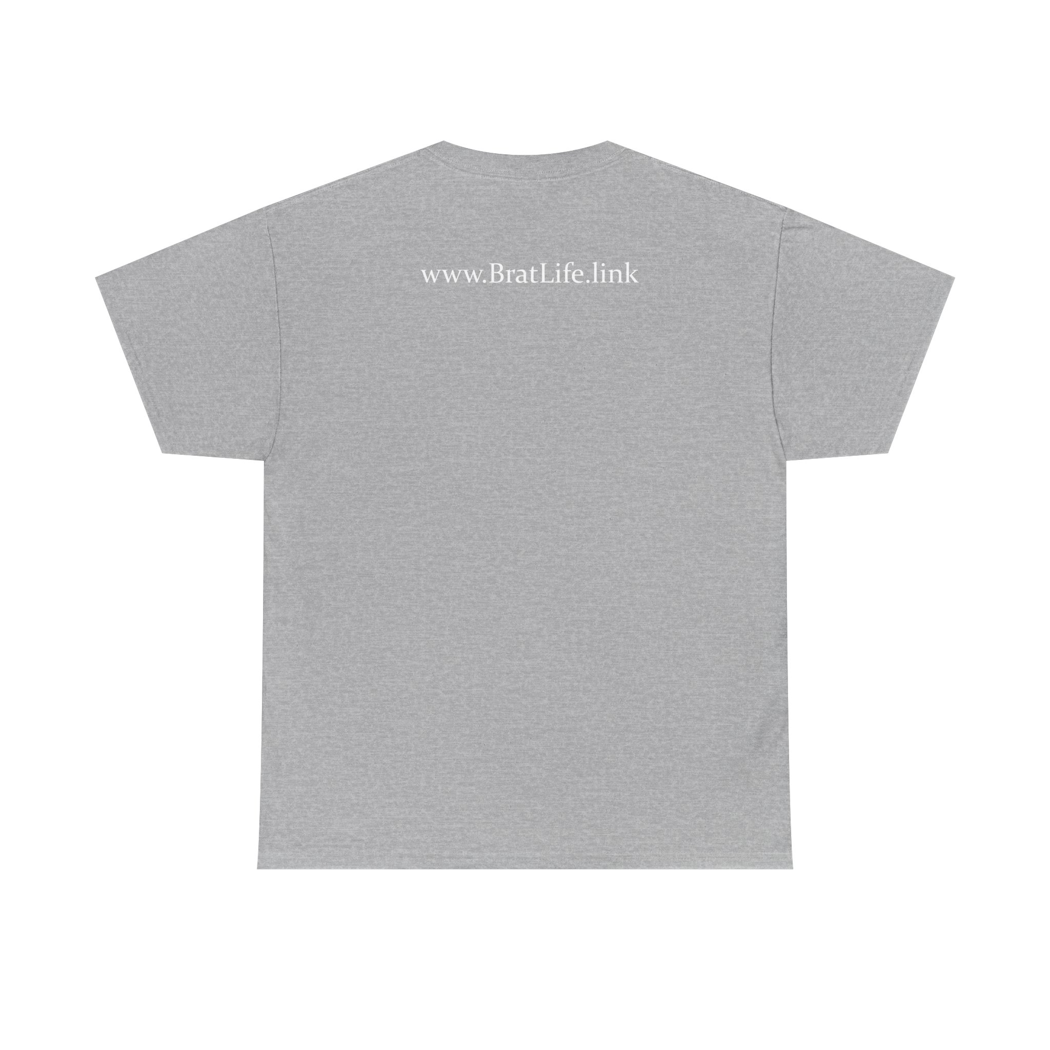 Brat Life "Don't look at me in that tone of voice" dark Unisex Heavy Cotton Tee - Image 6