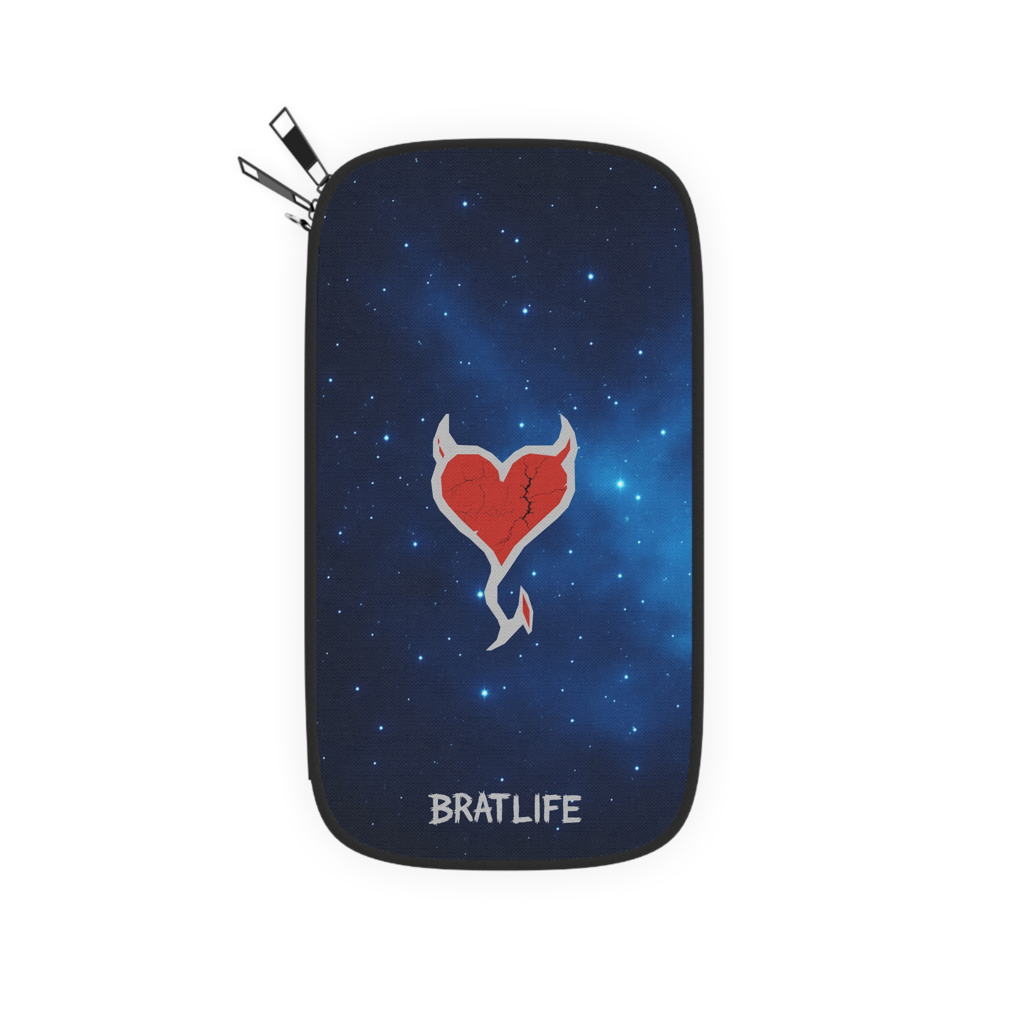 Brat Life Heart Passport Wallet - Stylish Travel Companion for Adventurers - Image 3