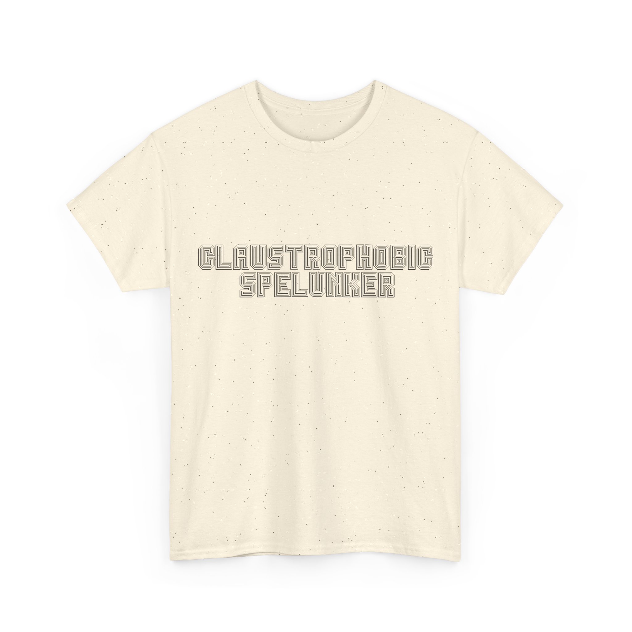 Brat Life "Claustrophobic Spelunker" Unisex Heavy Cotton Tee - Image 15