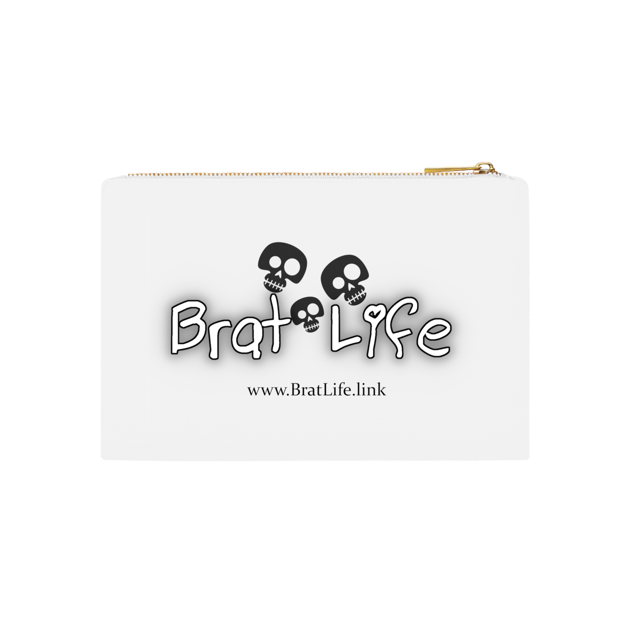 Brat Life TriSkull Cosmetic Bag