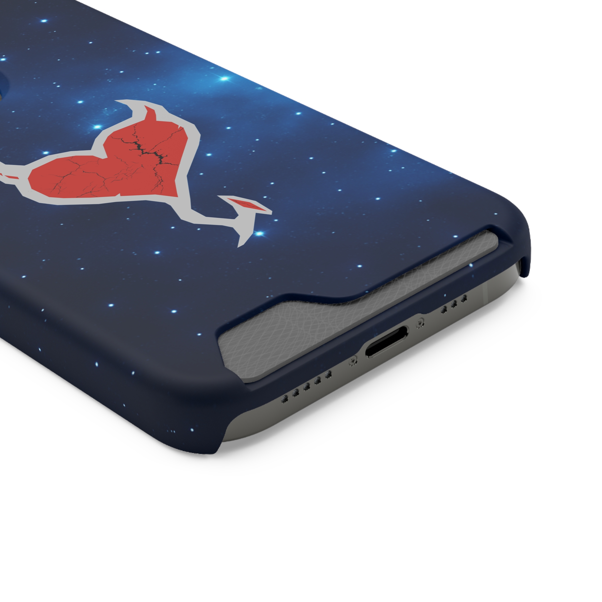 Phone Case — Cosmic Rogueheart Casr with Card Holder - Image 128