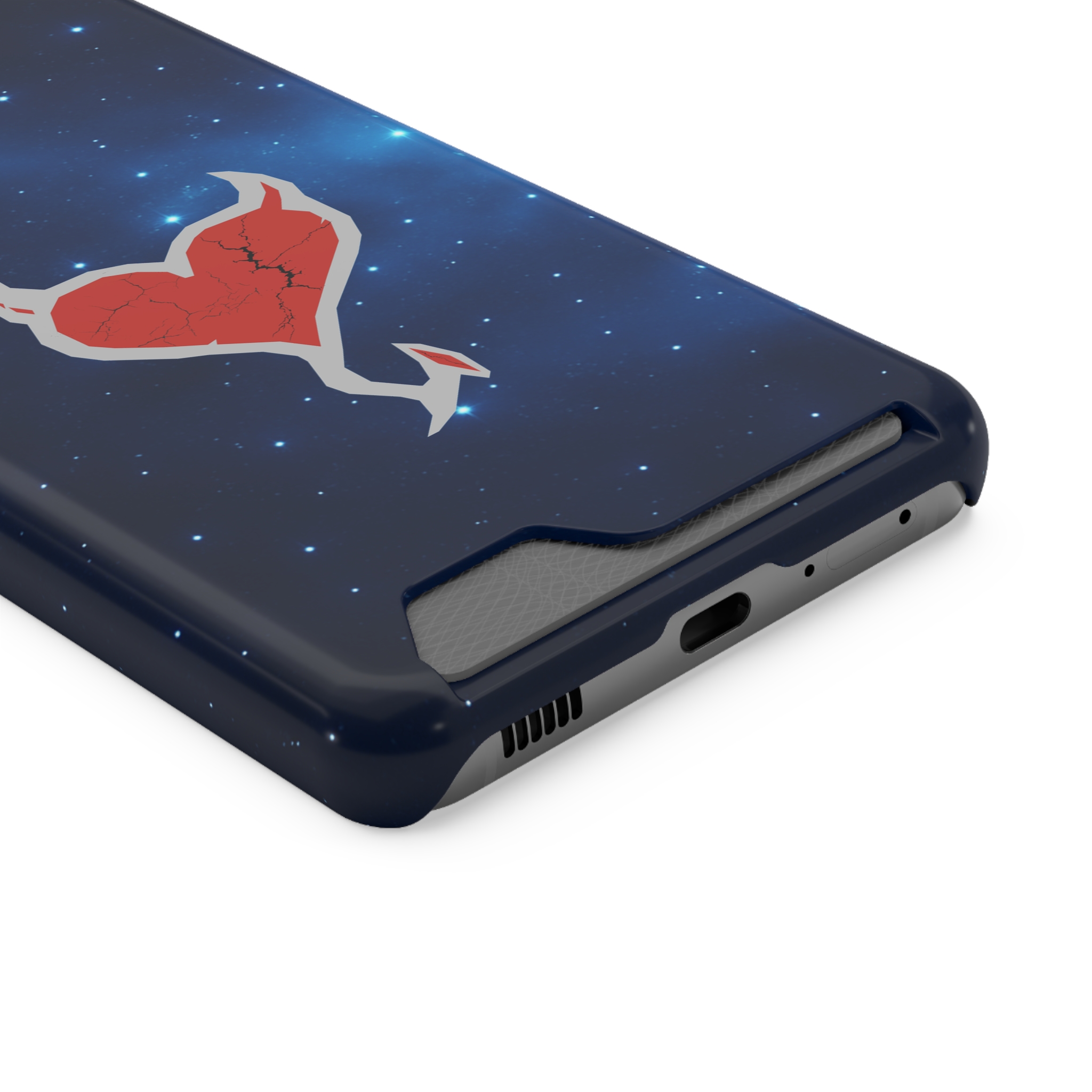 Phone Case — Cosmic Rogueheart Casr with Card Holder - Image 140