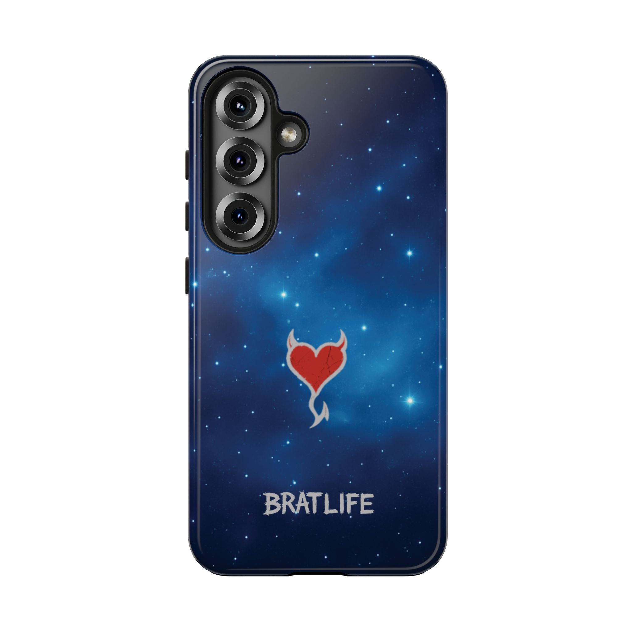 Brat Life Rogueheart Tough Phone Case - Space Design with Heart - Image 17
