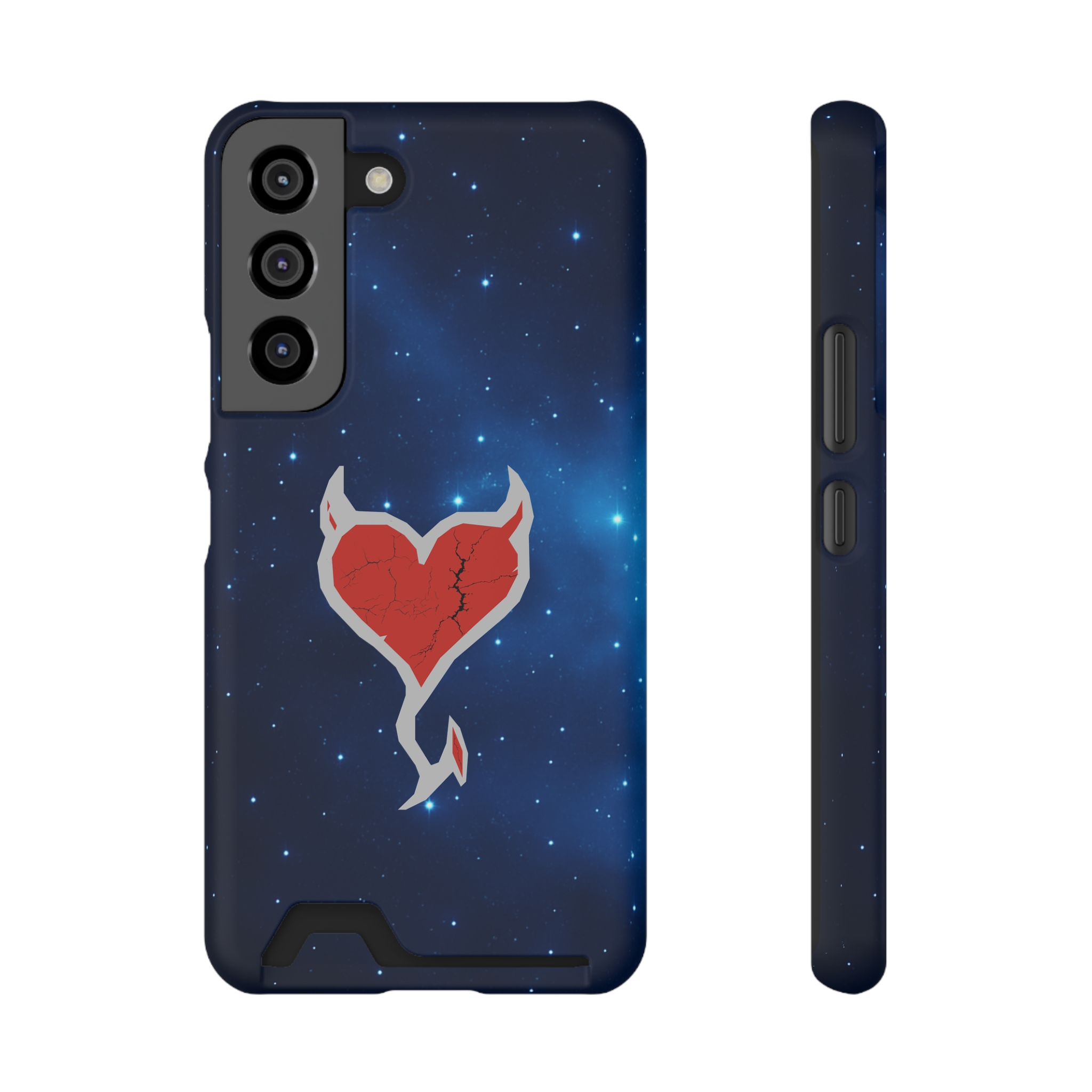 Phone Case — Cosmic Rogueheart Casr with Card Holder - Image 5
