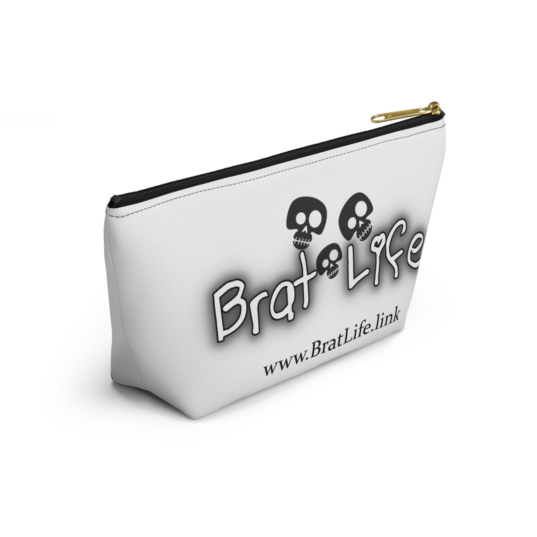 Brat Life TriSkull Accessory Pouch w T-bottom - Image 4