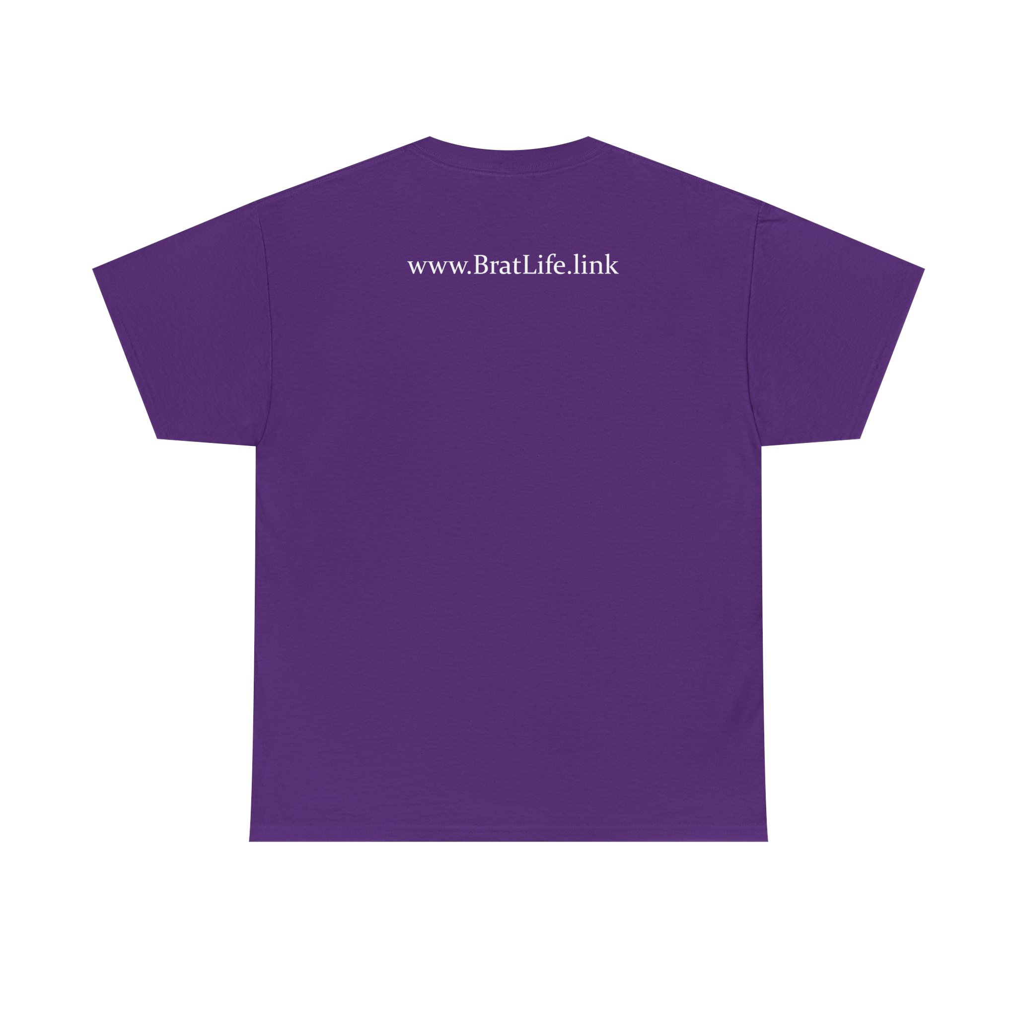 Brat Life "Don't look at me in that tone of voice" dark Unisex Heavy Cotton Tee - Image 26