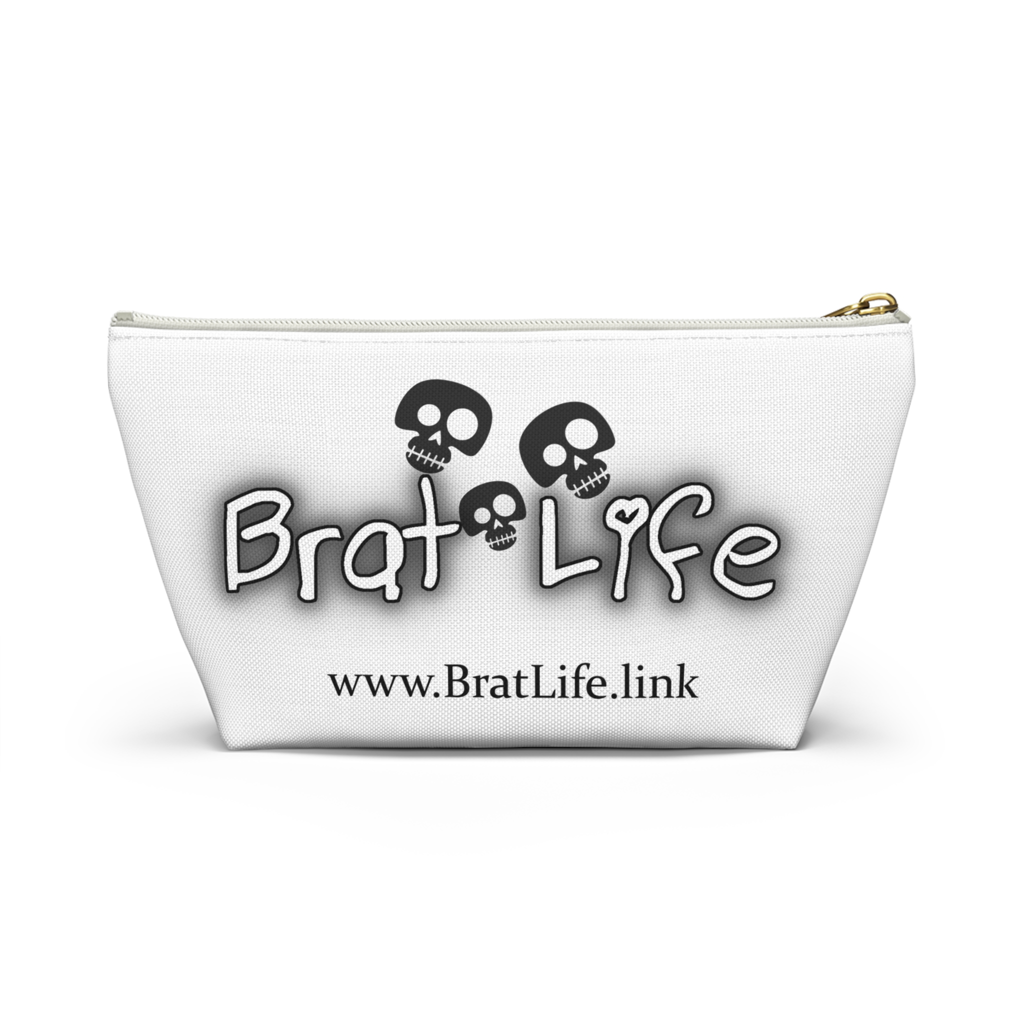 Brat Life TriSkull Accessory Pouch w T-bottom - Image 6