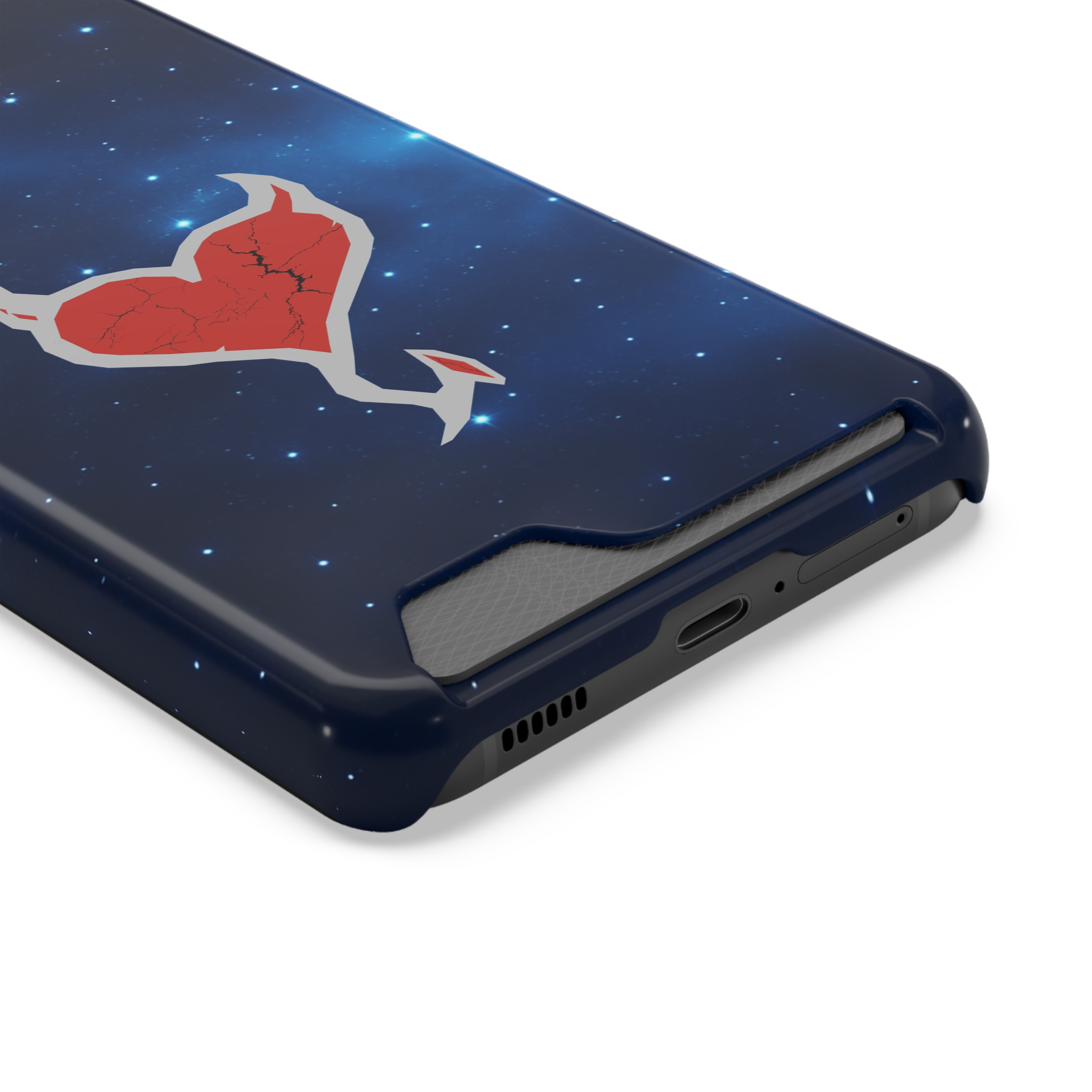 Phone Case — Cosmic Rogueheart Casr with Card Holder - Image 84