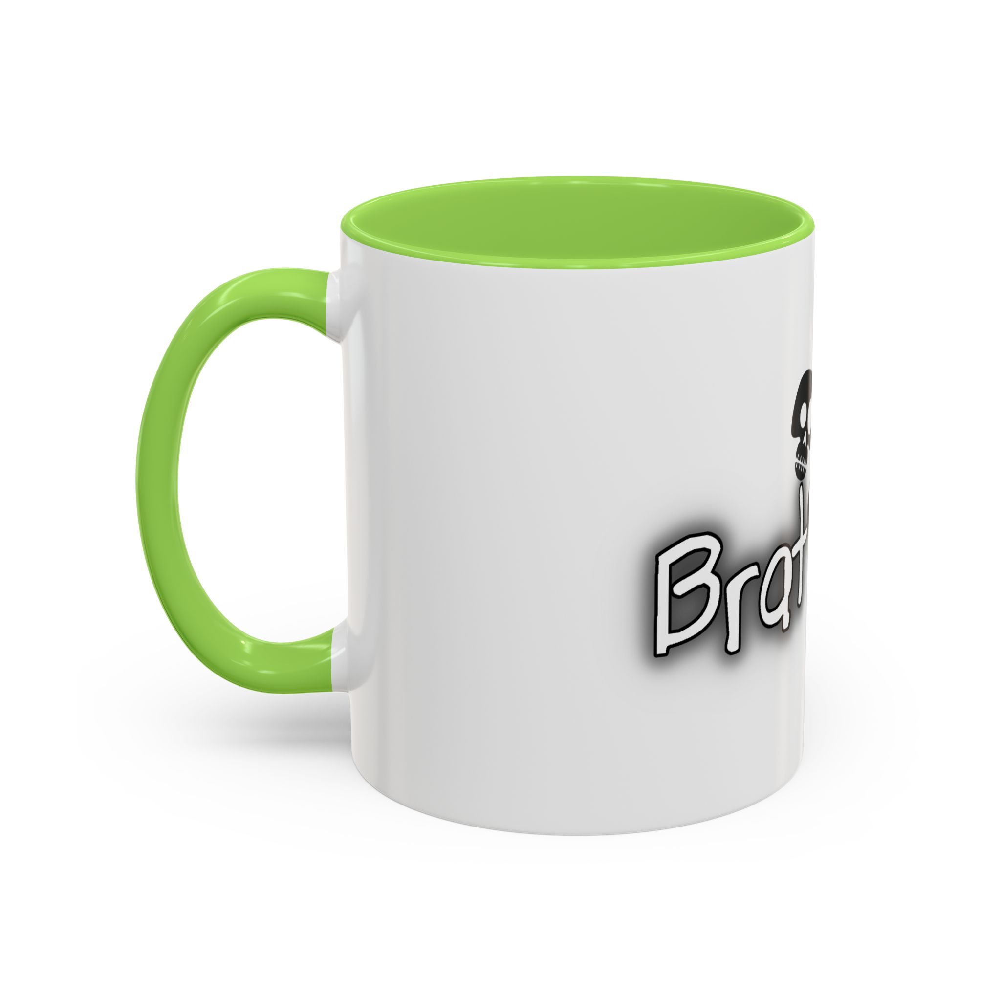 Brat Life TriSkull Colorful Mugs, 11oz - Image 28