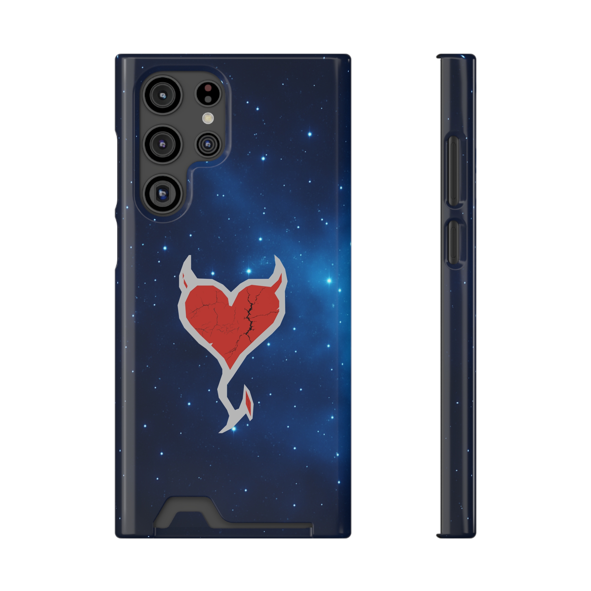 Phone Case — Cosmic Rogueheart Casr with Card Holder - Image 17