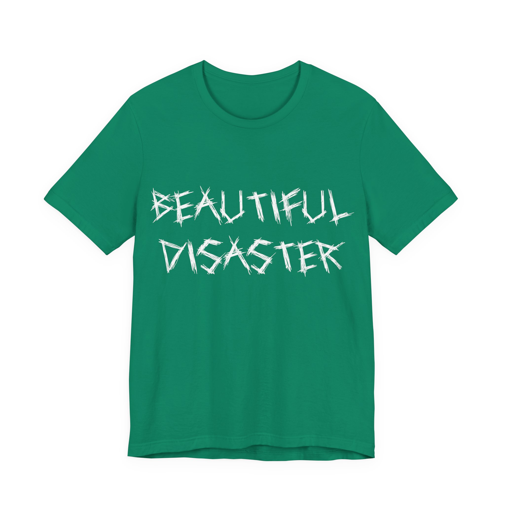 Brat Life "Beautiful Disaster" Unisex Jersey Short Sleeve Tee - Image 31
