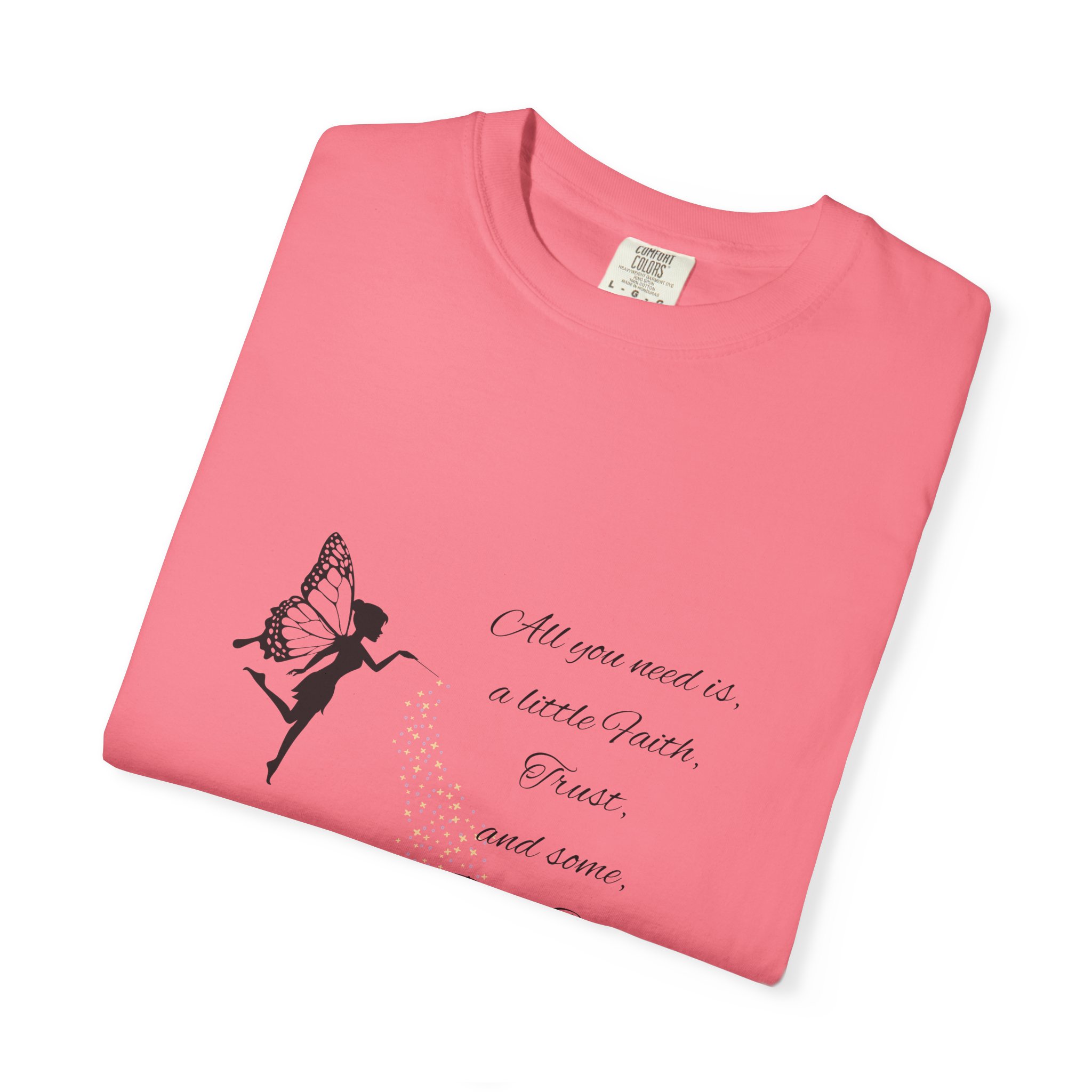 'All you need is some Faith, Trust, and Pixie Dust' Vintage-Inspired Tee