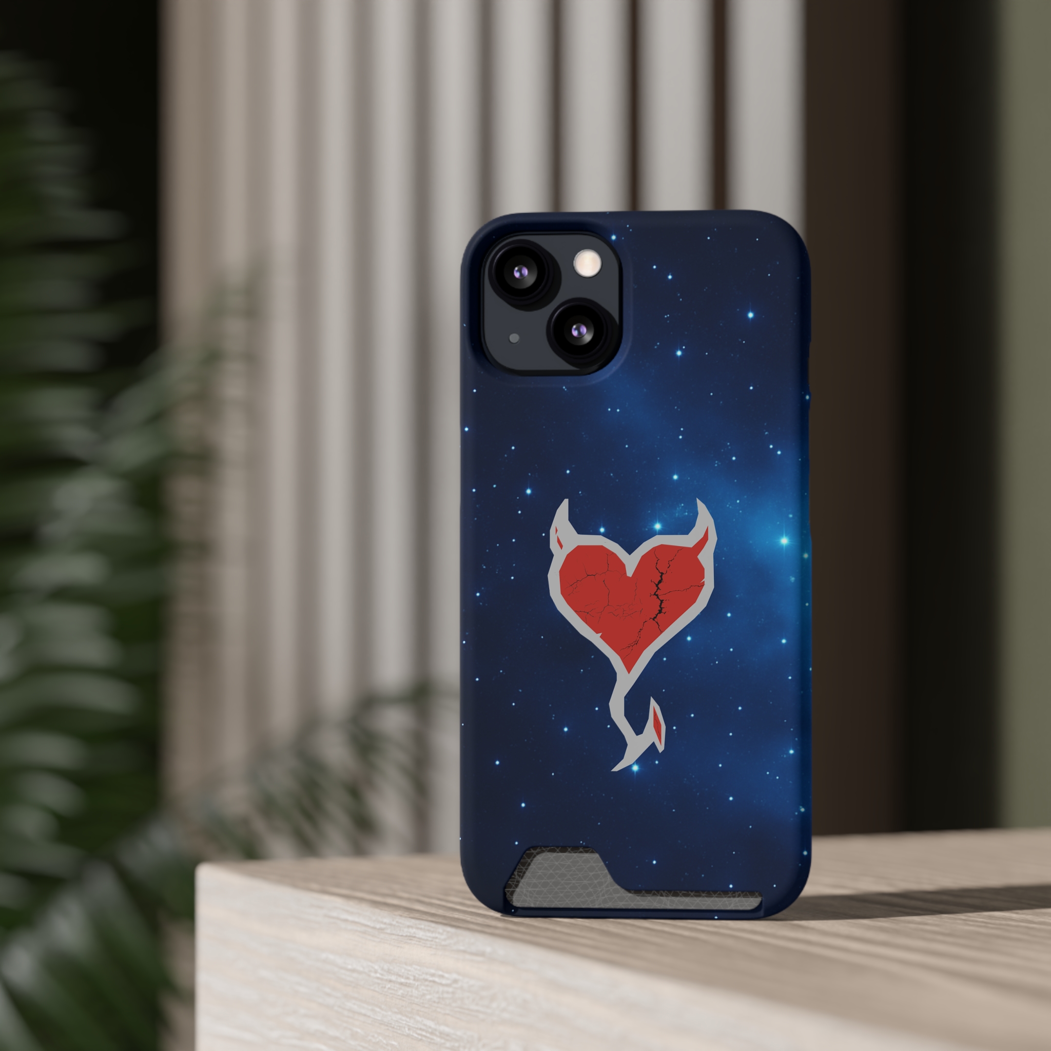 Phone Case — Cosmic Rogueheart Casr with Card Holder - Image 33