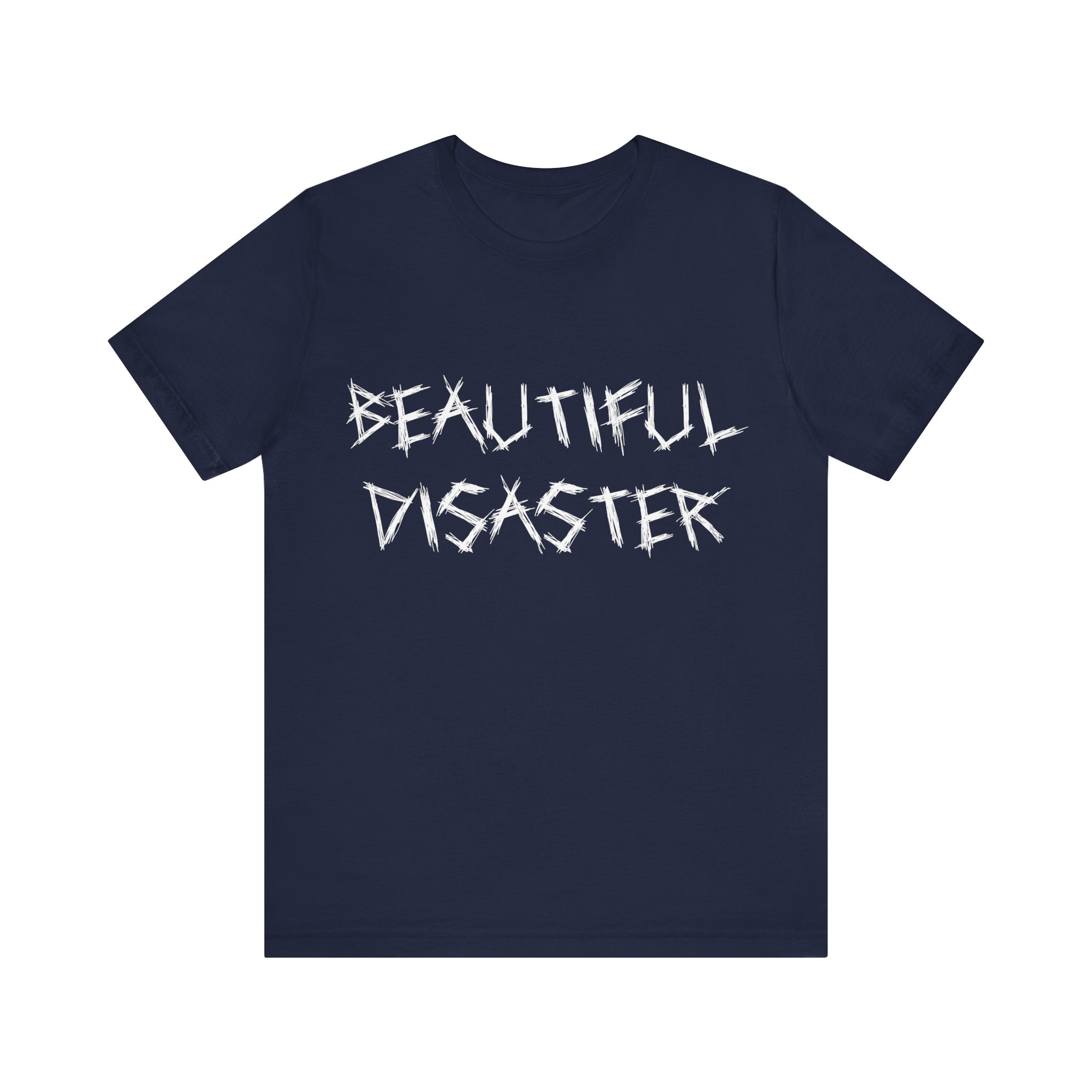 Brat Life "Beautiful Disaster" Unisex Jersey Short Sleeve Tee - Image 69
