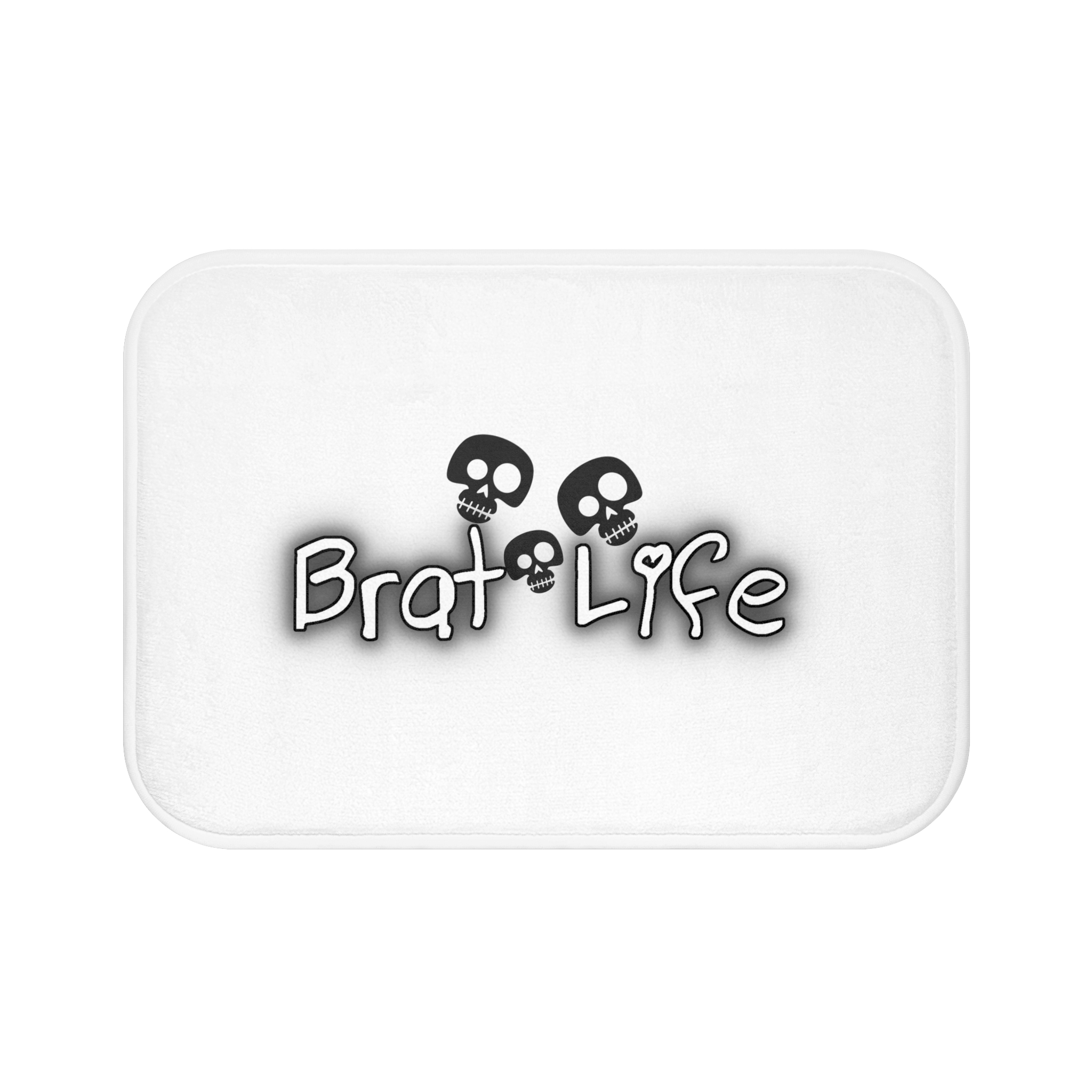 Brat Life TriSkull Bath Mat