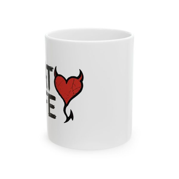 Funny Ceramic Mug - "I Heart Bad Life" - Ideal Gift for Coffee Lovers