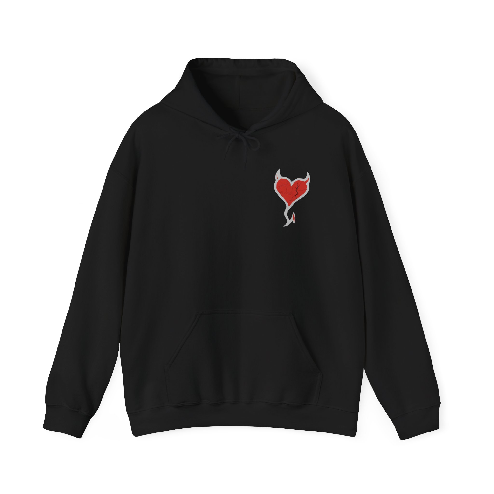 Rogueheart Hoodie - Unisex Heavy Blend Bratlife Sweatshirt - Image 7