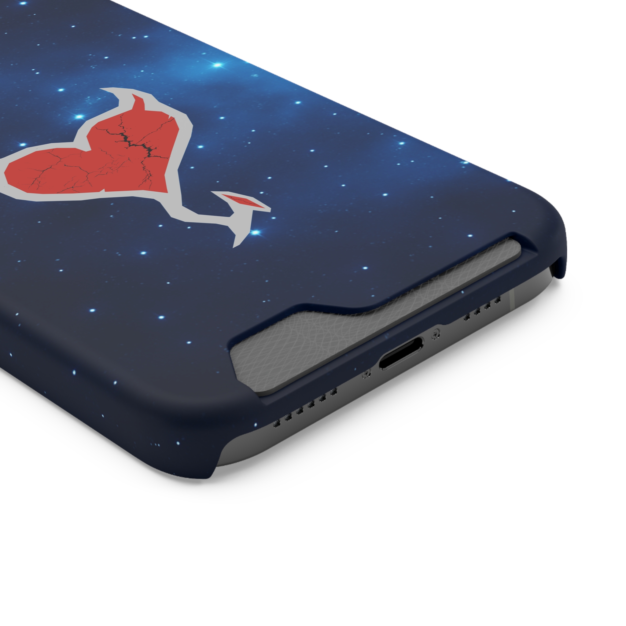 Phone Case — Cosmic Rogueheart Casr with Card Holder - Image 136