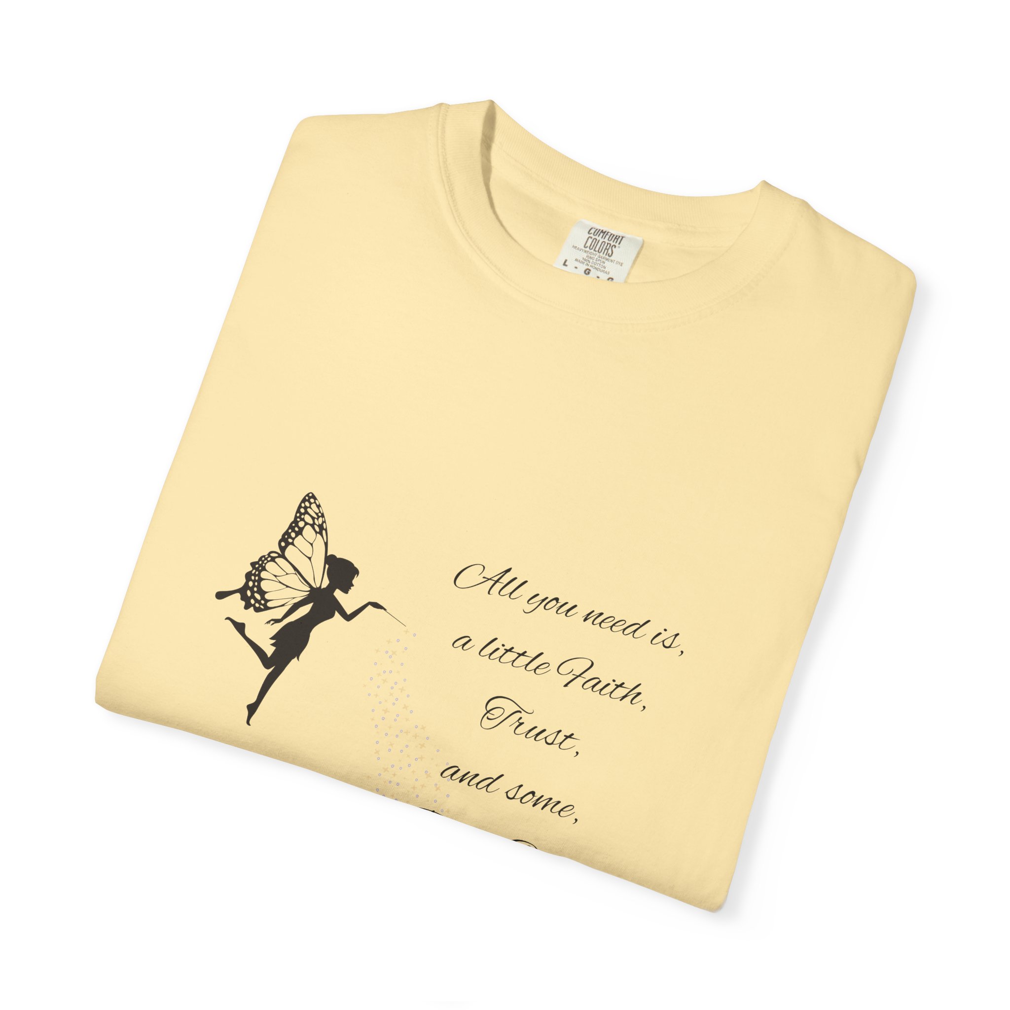 'All you need is some Faith, Trust, and Pixie Dust' Vintage-Inspired Tee - Image 16
