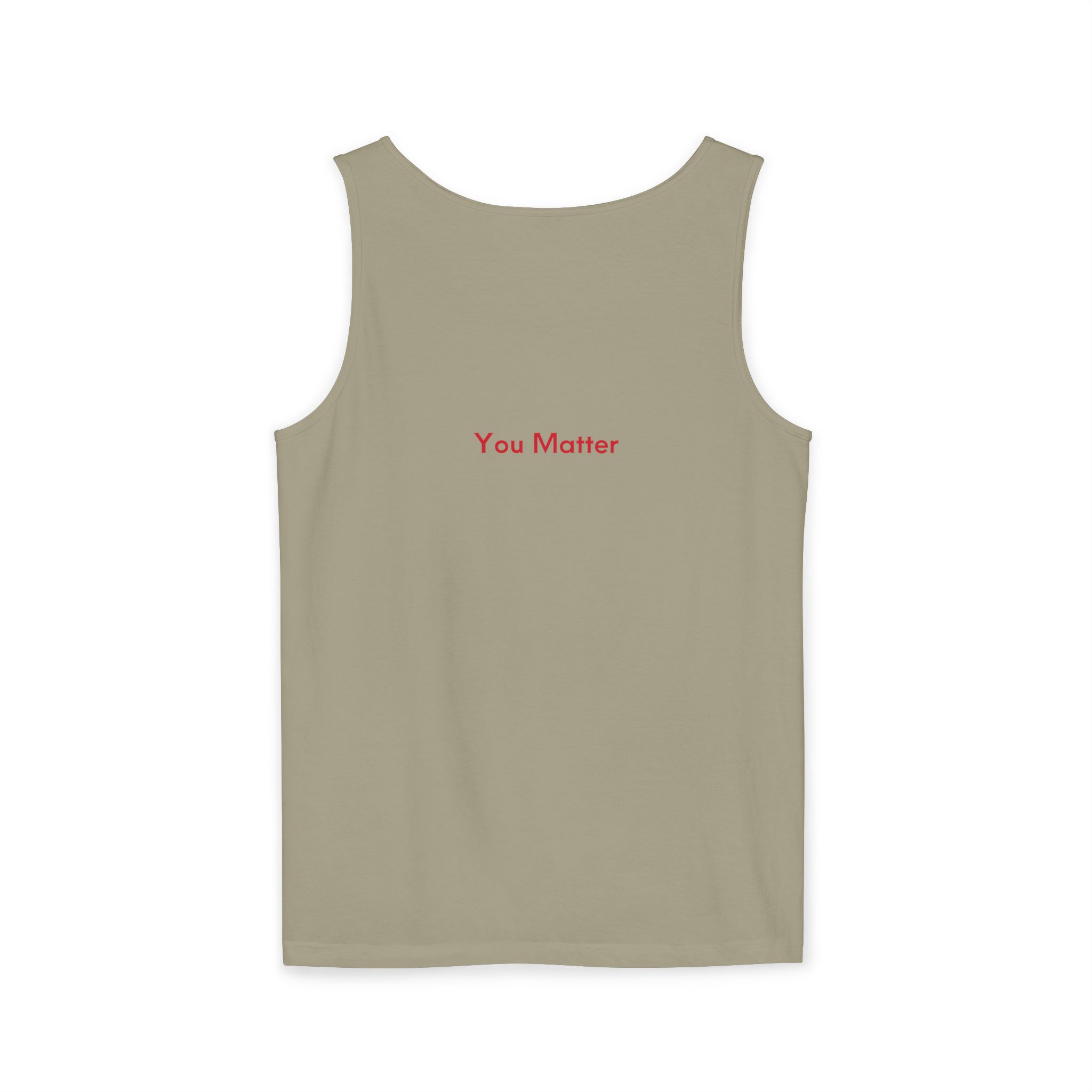 You Matter Tank Top — RogueHeart Minimalist Mental Health Awareness Tank - Image 3
