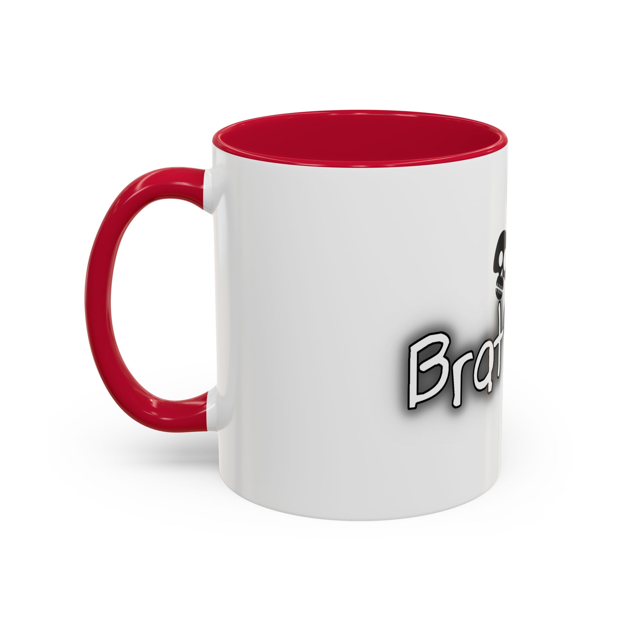 Brat Life TriSkull Colorful Mugs, 11oz - Image 44