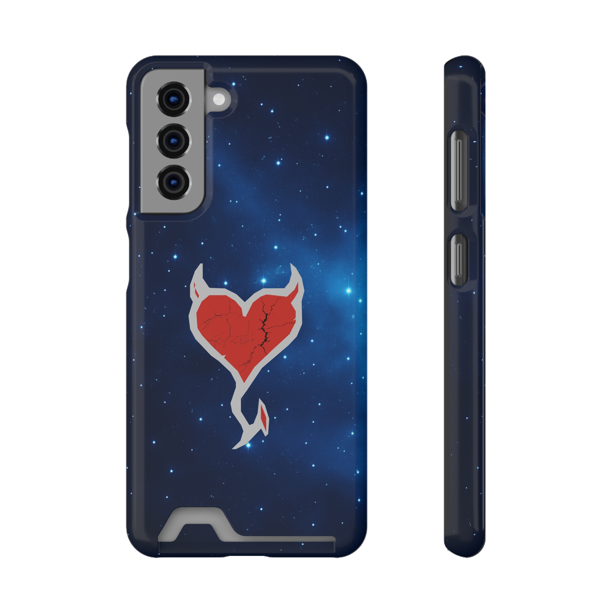Phone Case — Cosmic Rogueheart Casr with Card Holder - Image 139
