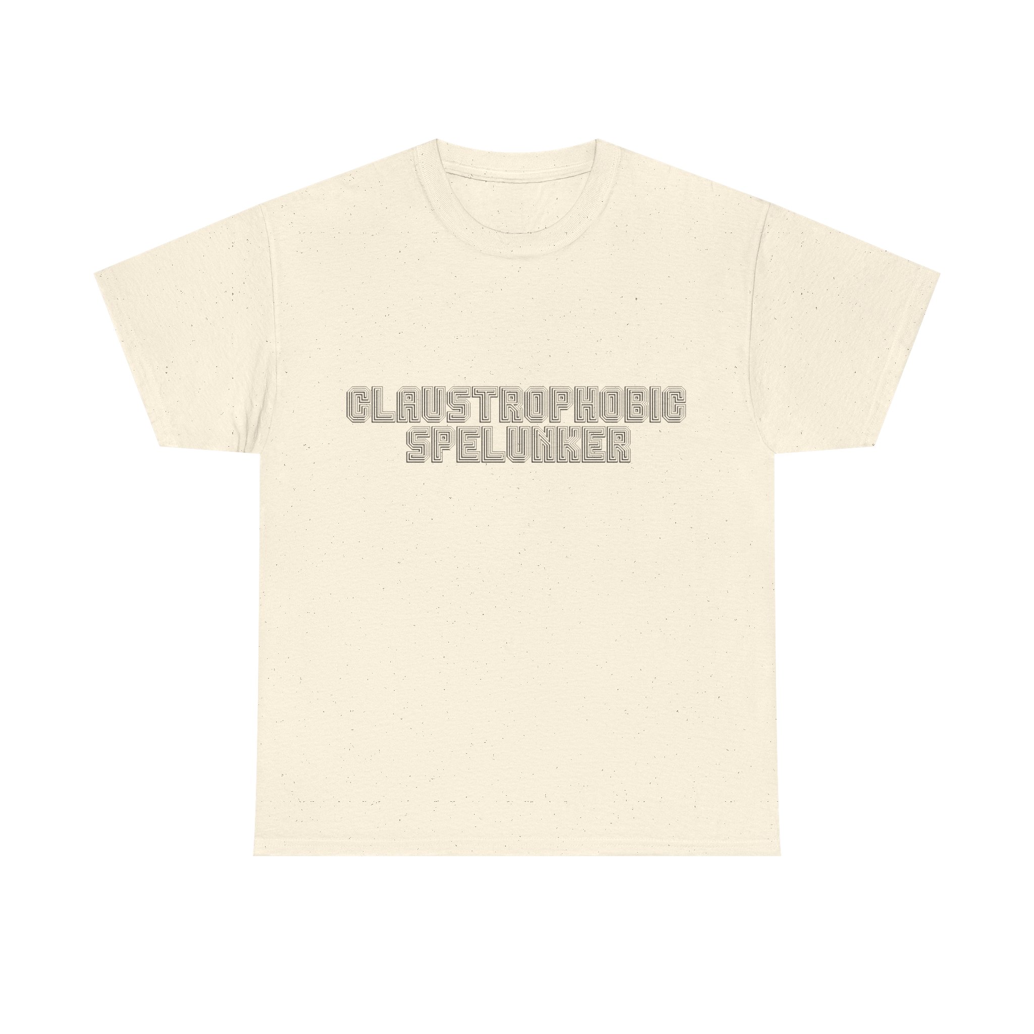 Brat Life "Claustrophobic Spelunker" Unisex Heavy Cotton Tee - Image 13