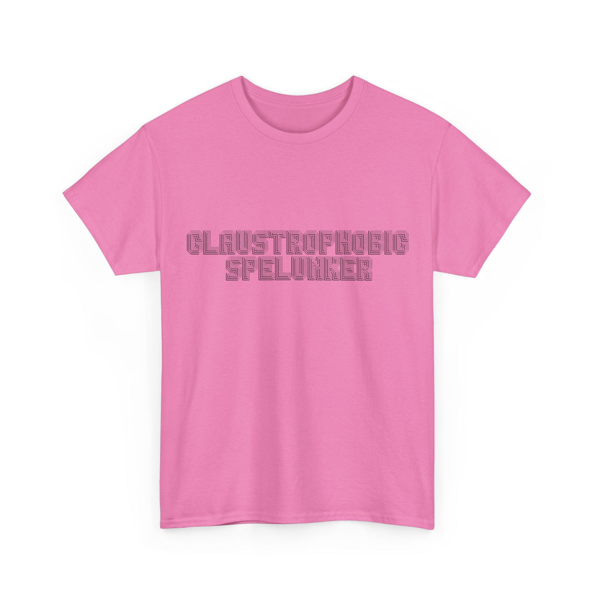 Brat Life "Claustrophobic Spelunker" Unisex Heavy Cotton Tee - Image 39