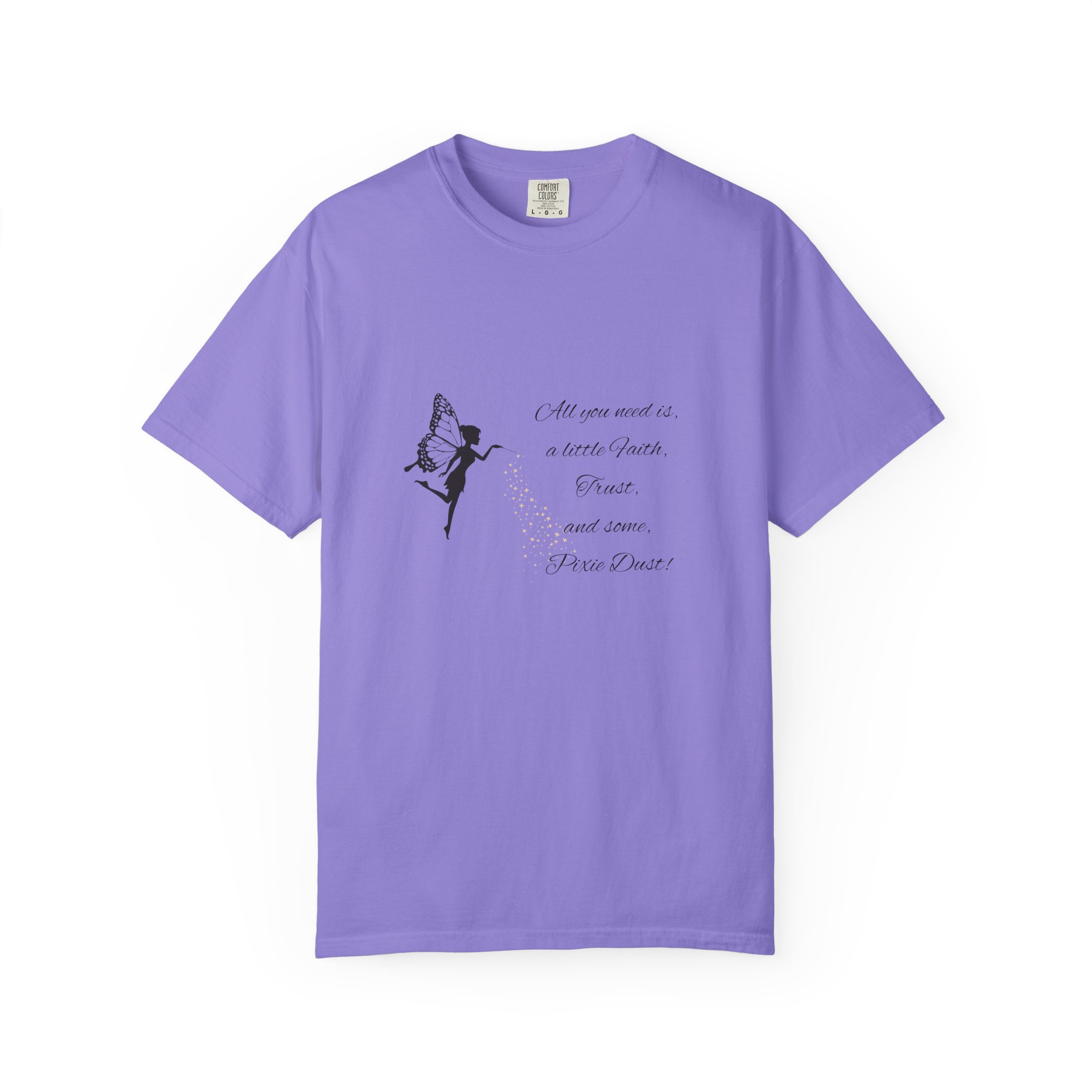 'All you need is some Faith, Trust, and Pixie Dust' Vintage-Inspired Tee - Image 34