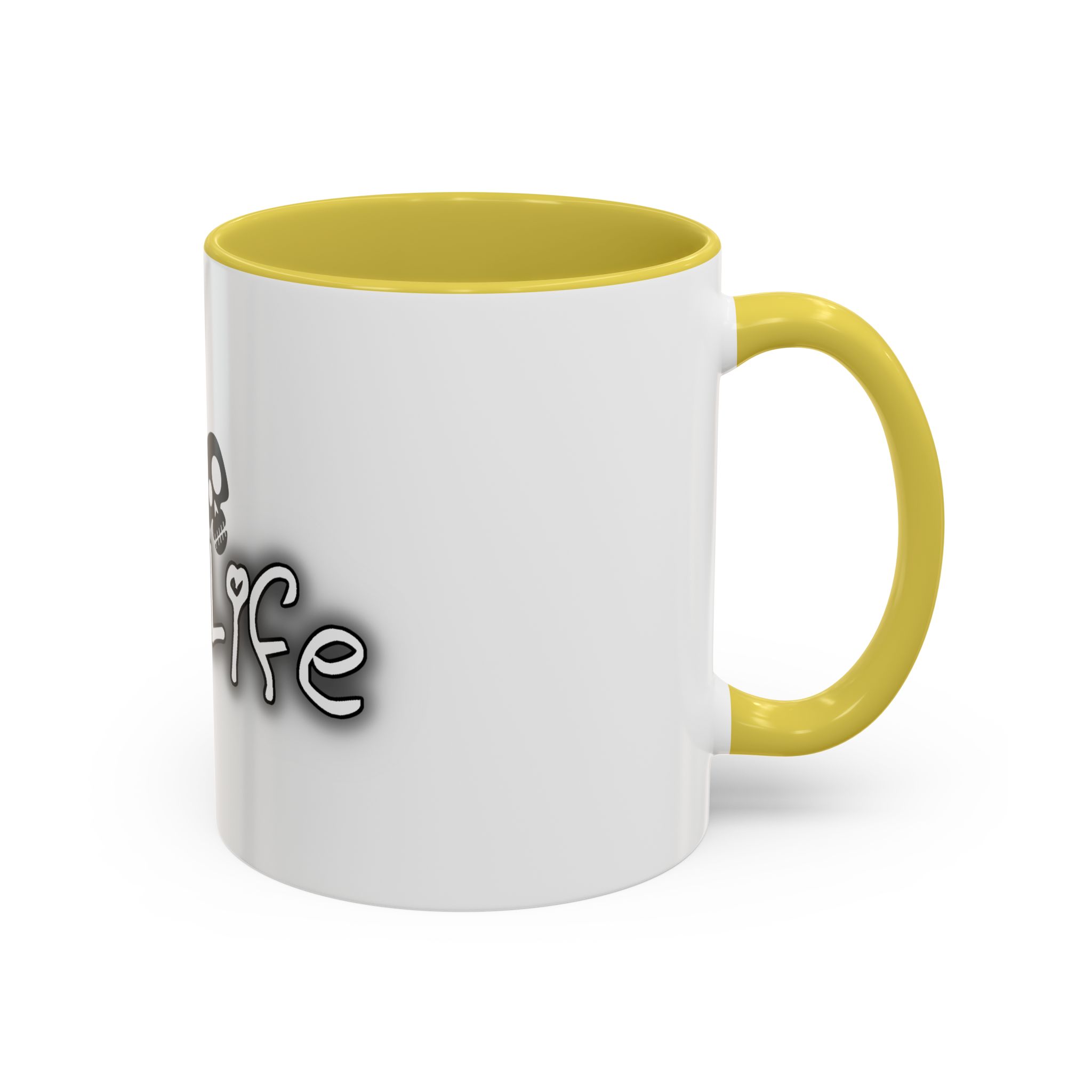Brat Life TriSkull Colorful Mugs, 11oz - Image 46