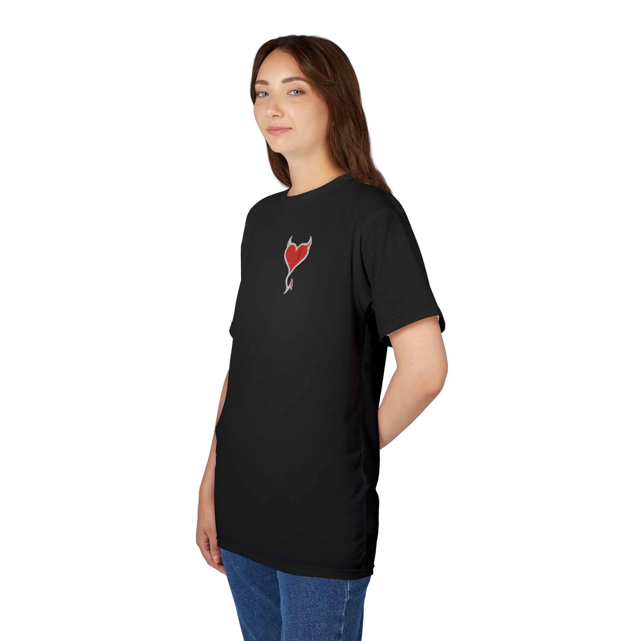 Graphic Tee - Heart Tee with 'You Matter' Back Print - Image 6