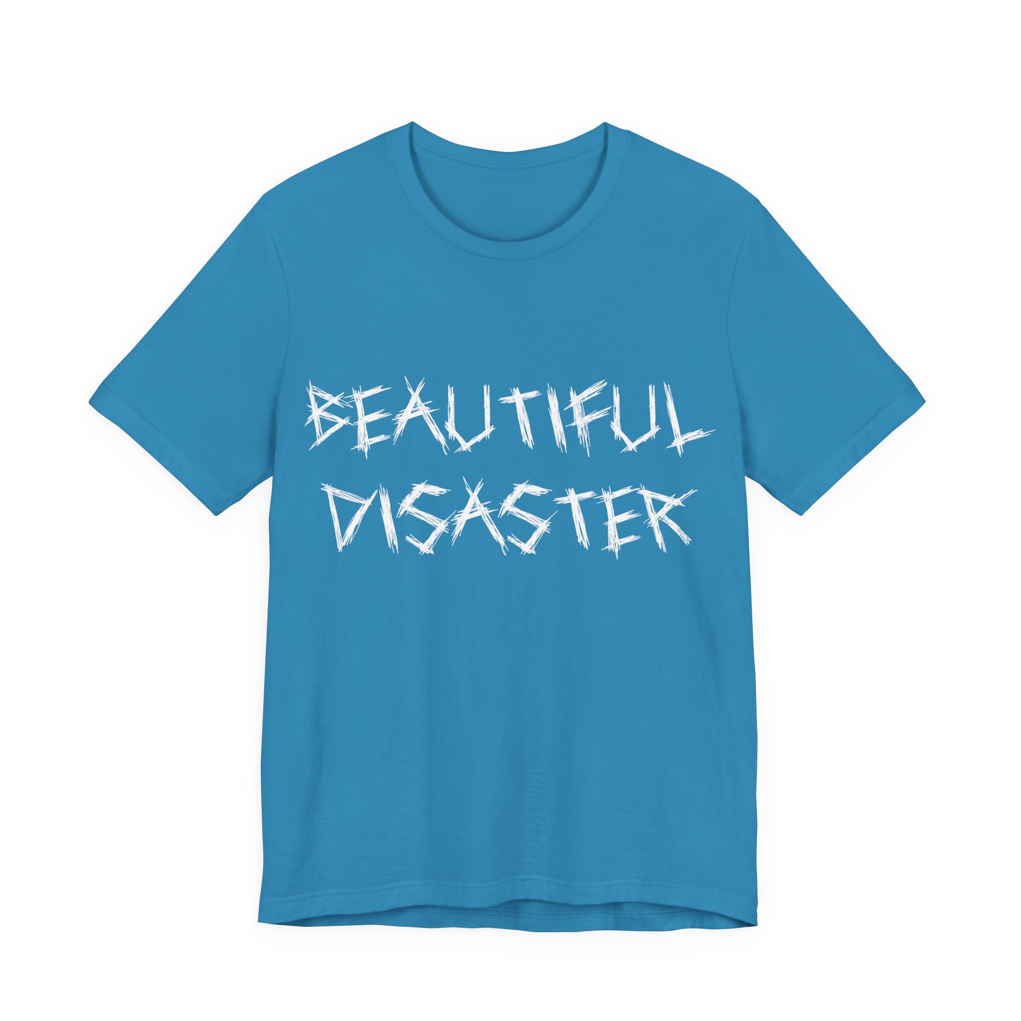 Brat Life "Beautiful Disaster" Unisex Jersey Short Sleeve Tee - Image 43