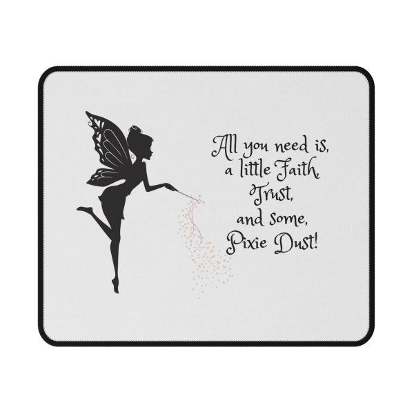 Absurd.Link "Faith, Trust & Pixie Dust" Non-Slip Mouse Pads