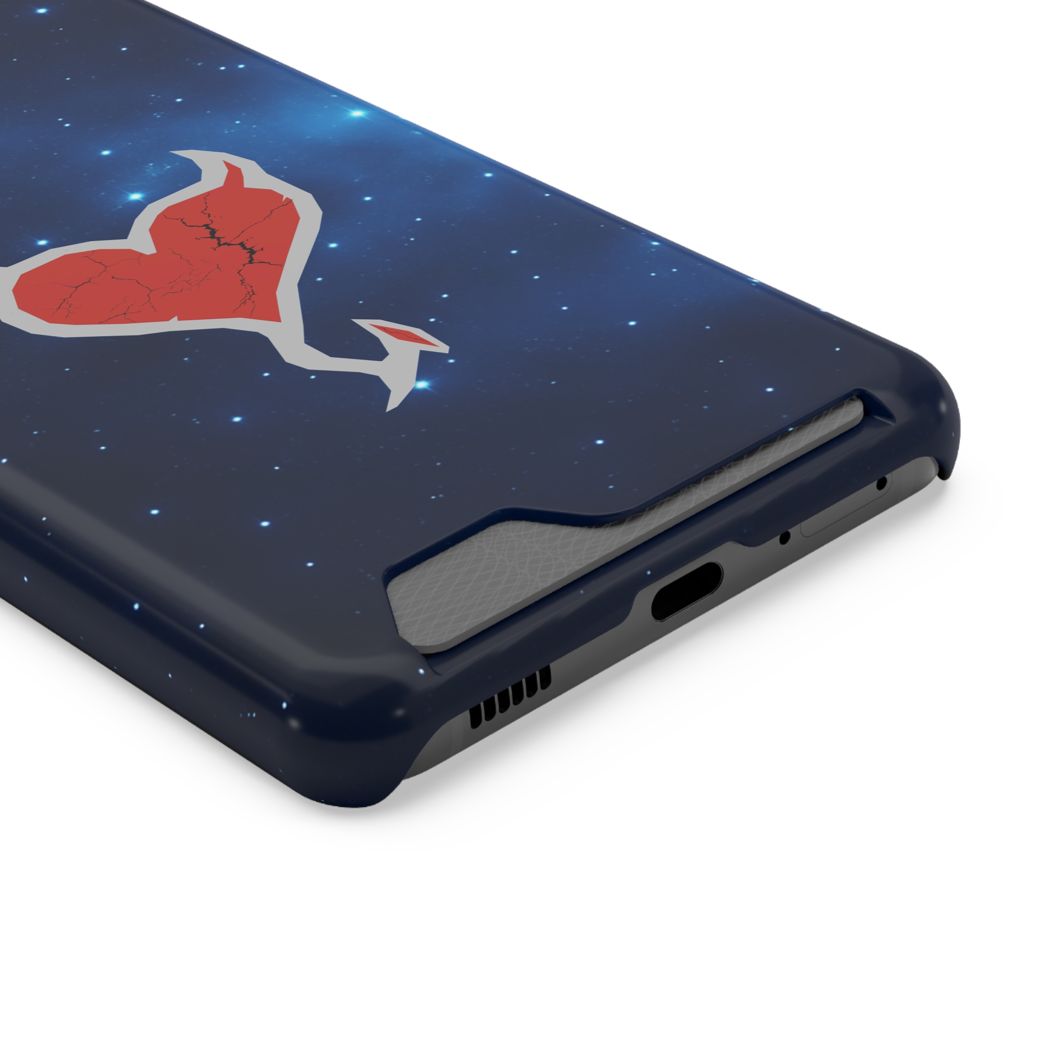 Phone Case — Cosmic Rogueheart Casr with Card Holder - Image 148