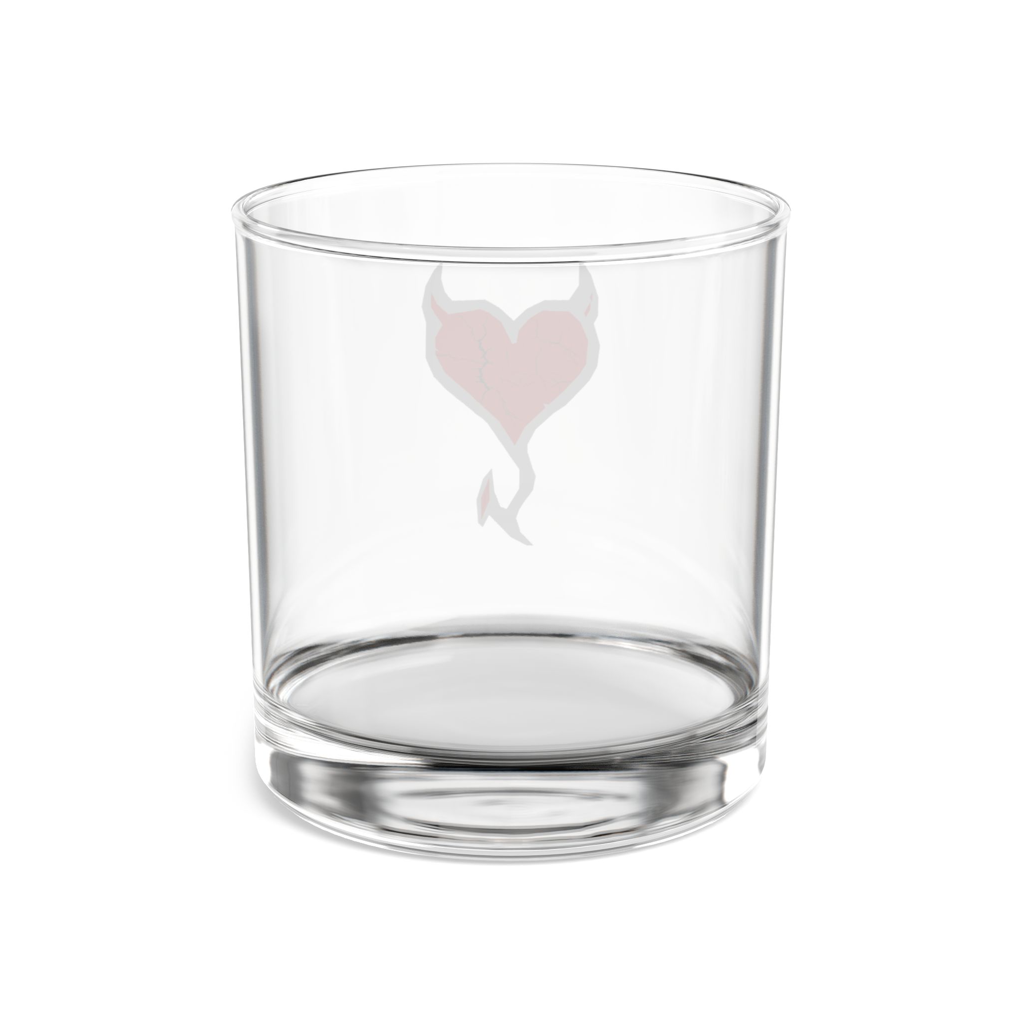 Rogueheart Rocks Glass – 10oz Devil-Themed Drinkware - Image 4