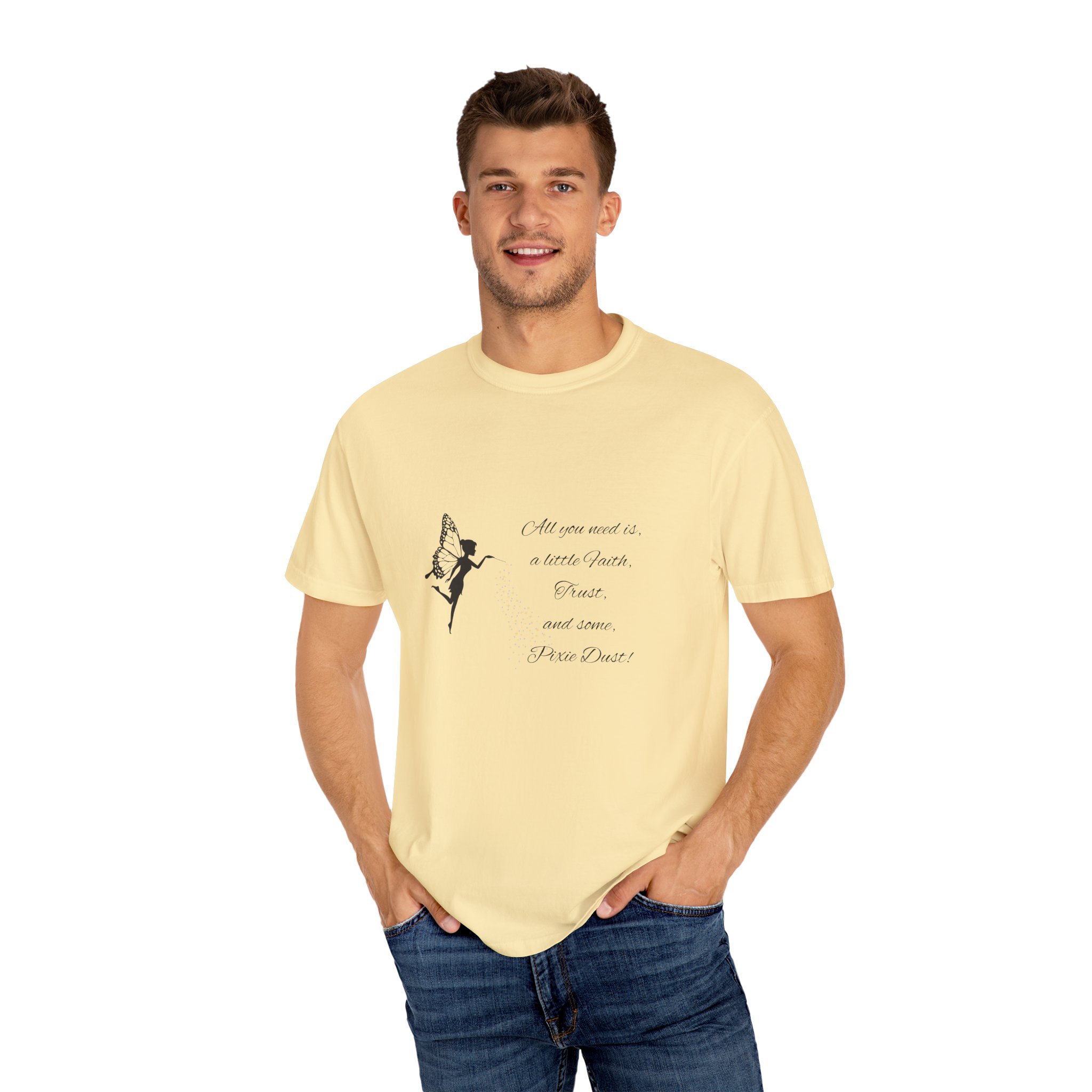'All you need is some Faith, Trust, and Pixie Dust' Vintage-Inspired Tee - Image 17