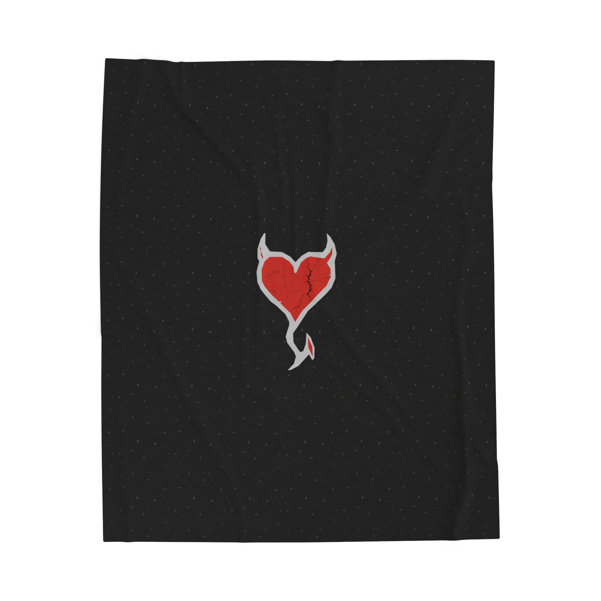 Rogueheart Velveteen Plush Blanket - Cozy Gift for Valentine's Day & Halloween - Image 2