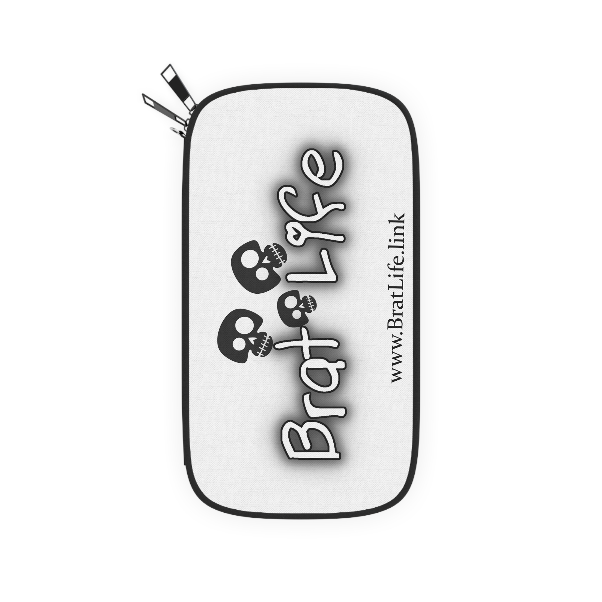 Brat Life TriSkull Passport Wallet - Image 2