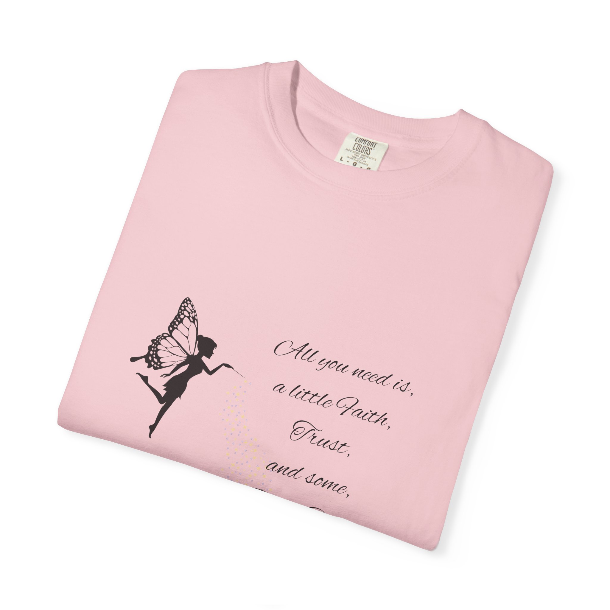 'All you need is some Faith, Trust, and Pixie Dust' Vintage-Inspired Tee - Image 44