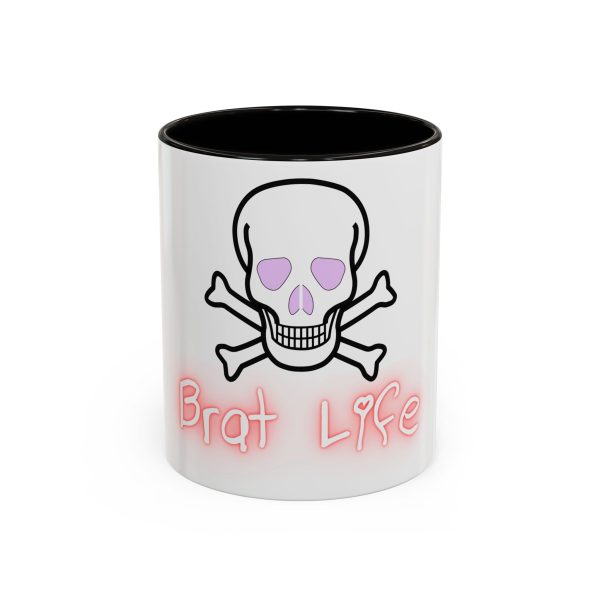 Brat Life Mug, 11oz