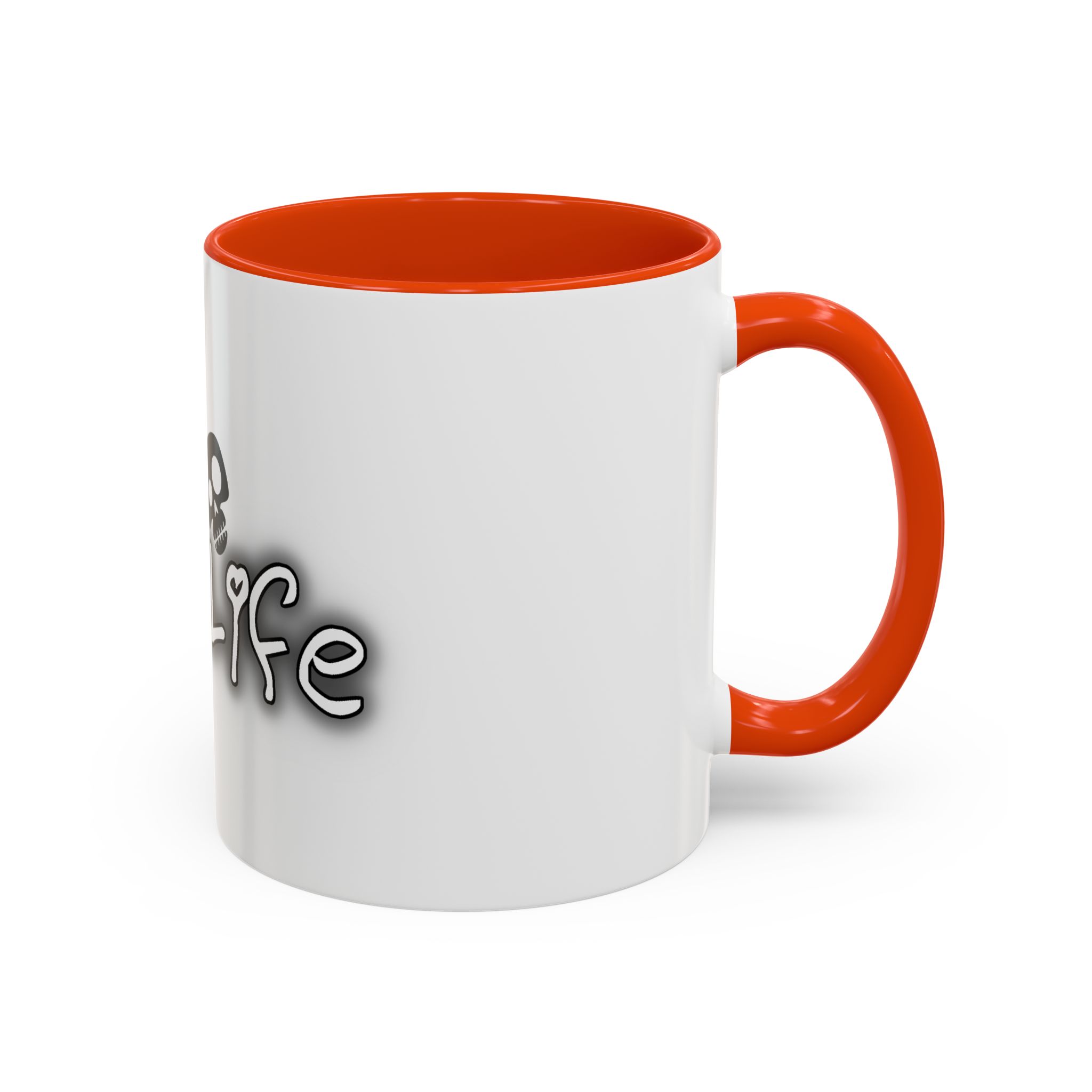 Brat Life TriSkull Colorful Mugs, 11oz - Image 34