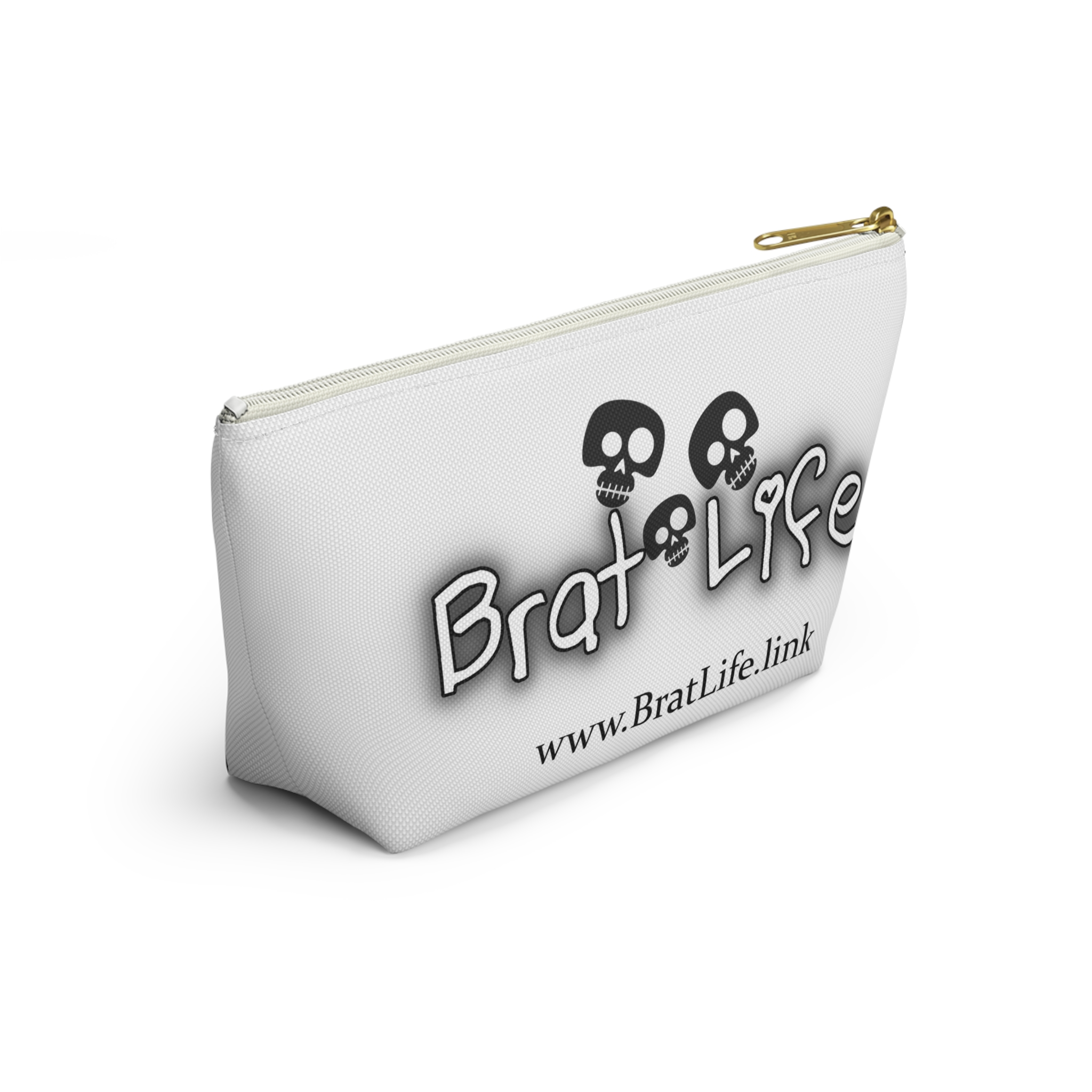 Brat Life TriSkull Accessory Pouch w T-bottom - Image 8