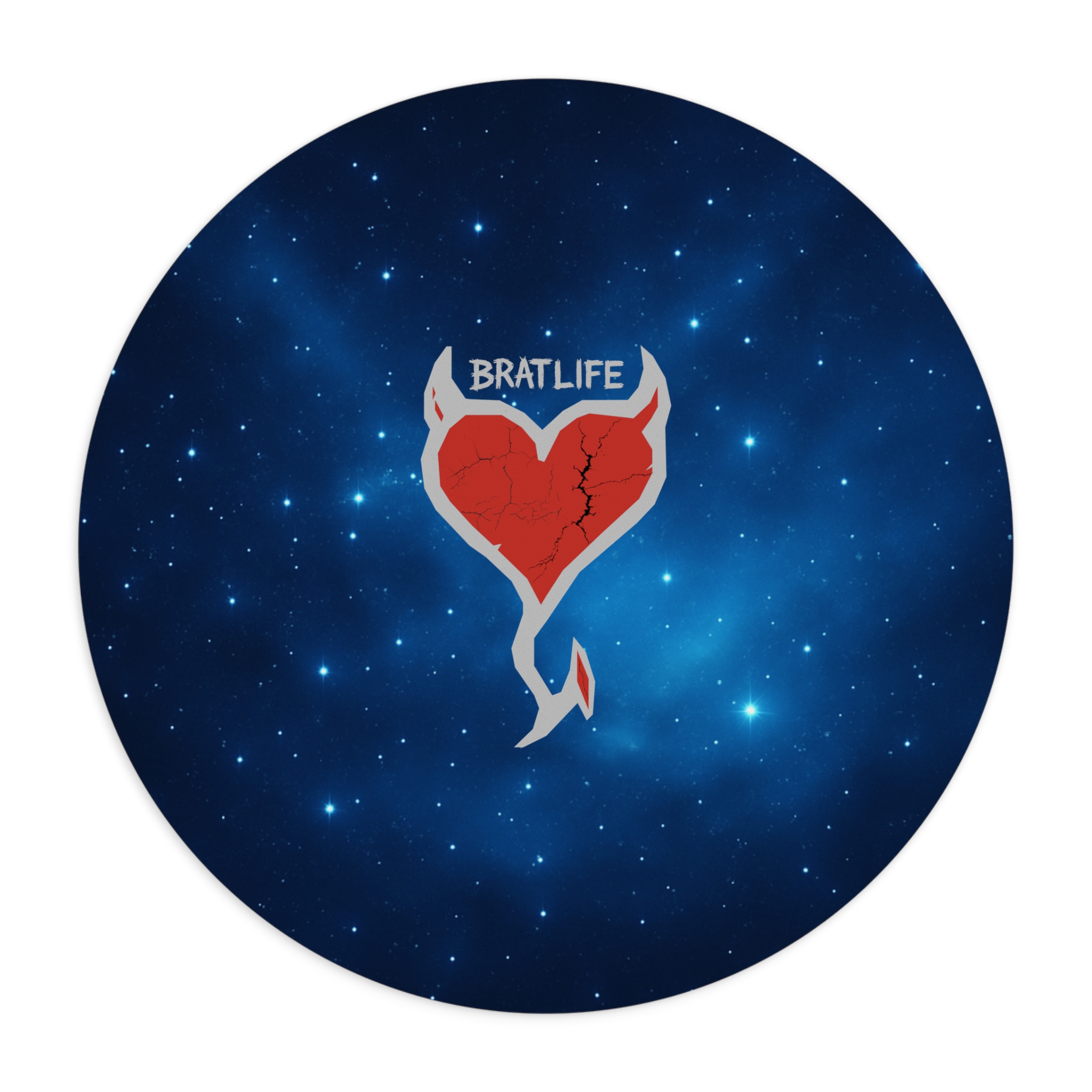 Brat Life Rogueheart Mouse Pad - Stylish Gaming & Office Accessory