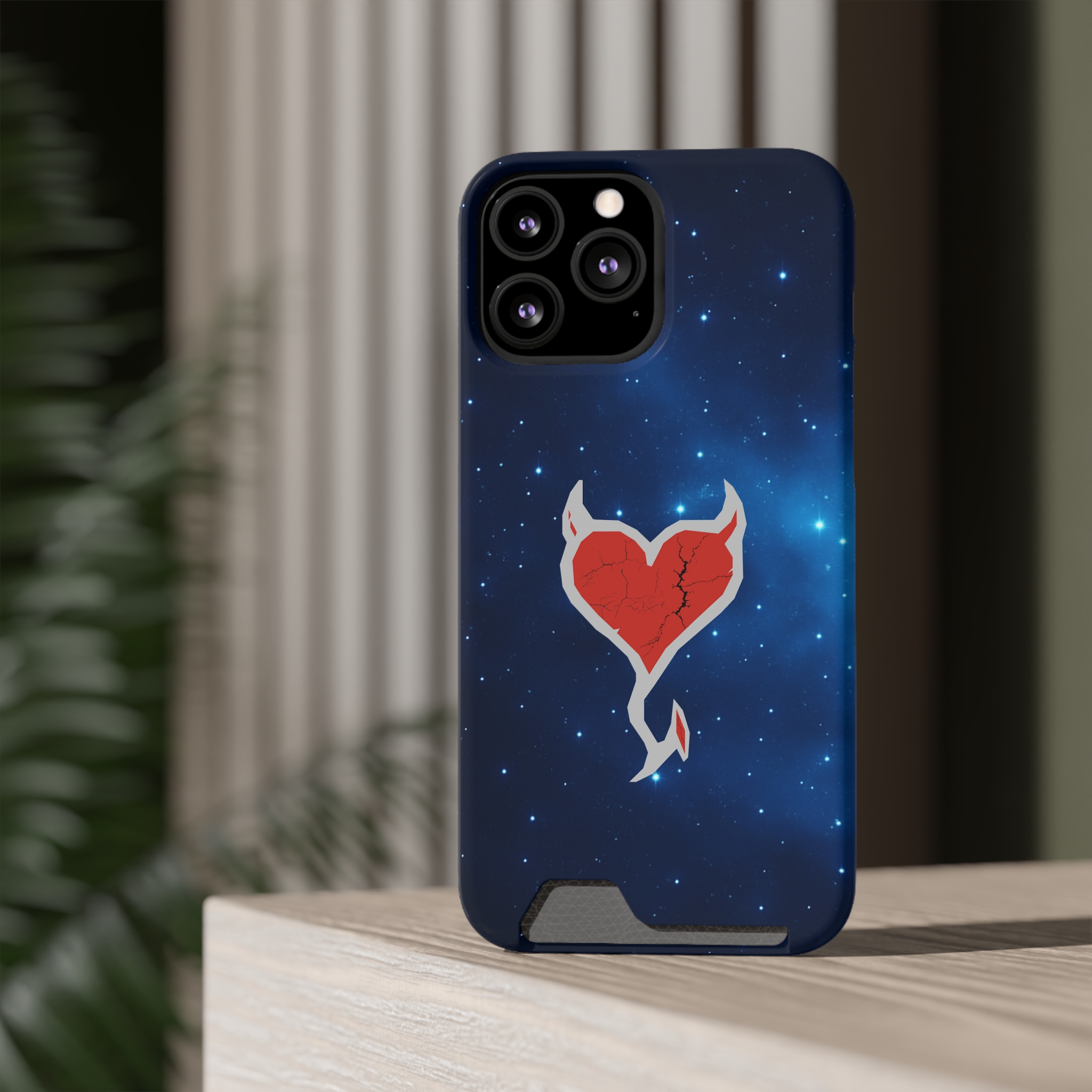 Phone Case — Cosmic Rogueheart Casr with Card Holder - Image 54