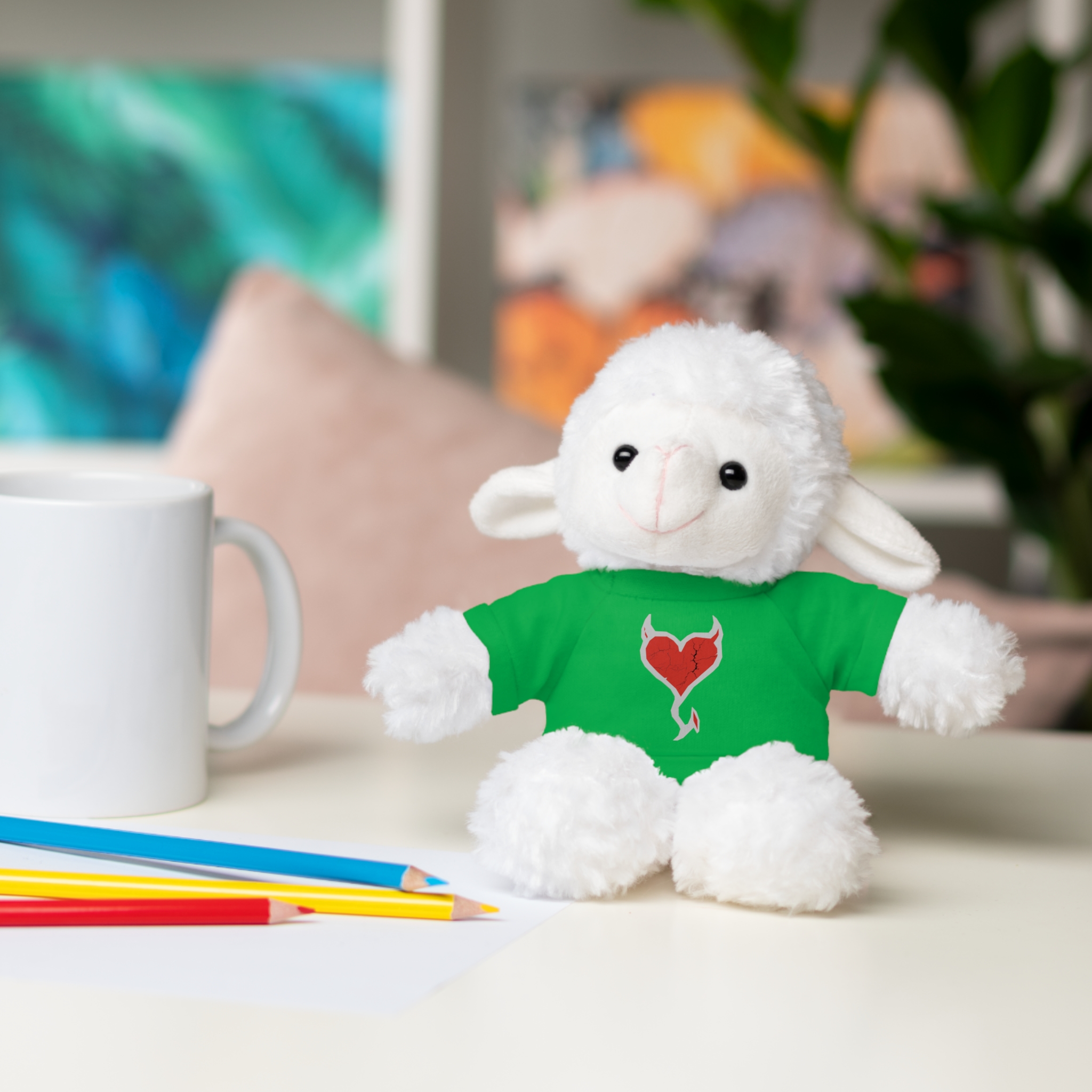 Plush Teddy Bear with Heart Tee — Cute Stuffed Animal for your Love - Image 18