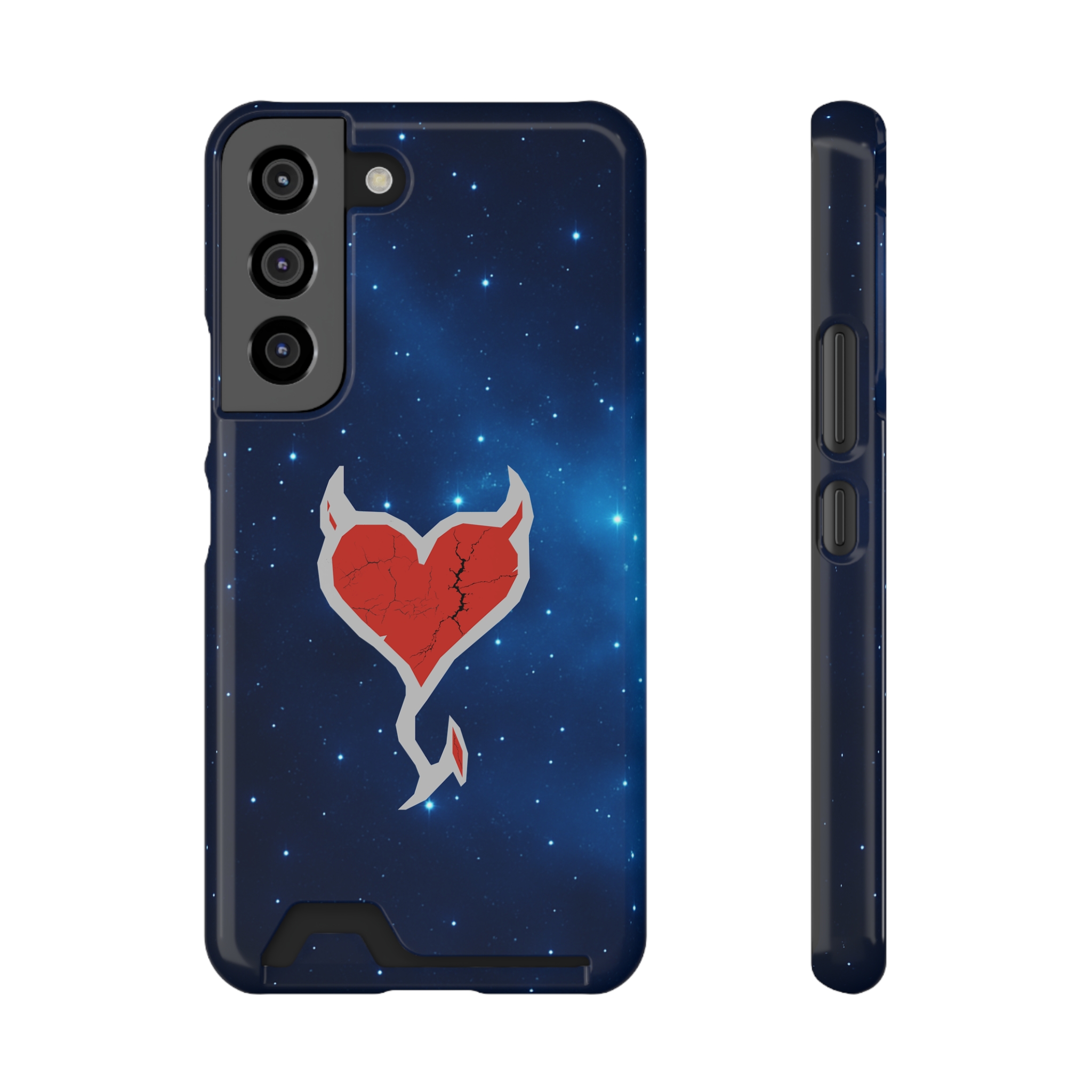 Phone Case — Cosmic Rogueheart Casr with Card Holder - Image 83